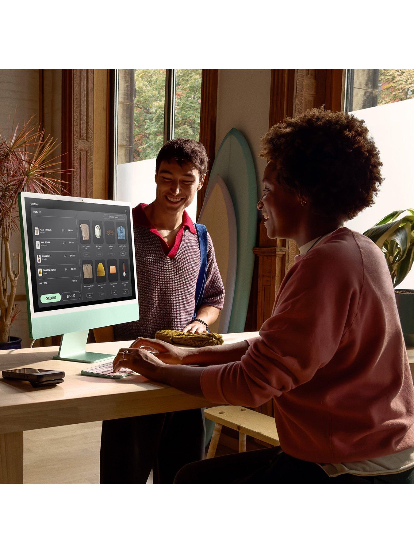 Image 6 of 7 of Apple iMac (M4, 2024) 24 inch with Retina 4.5K display, 10-core CPU and 10-core GPU, 512GB SSD - Pink
