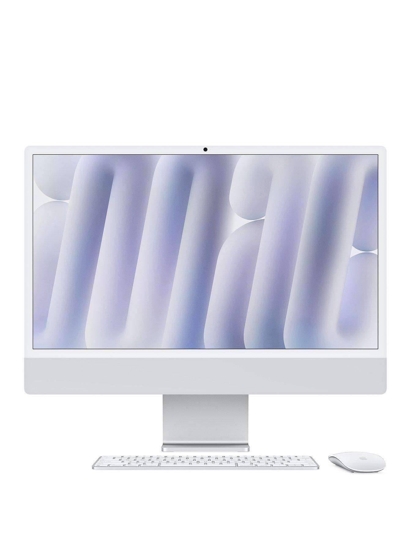 front image of apple-imac-m4-2024-24-inch-with-retina-45k-display-8-core-cpu-and-8-core-gpu-256gb-ssd-silver