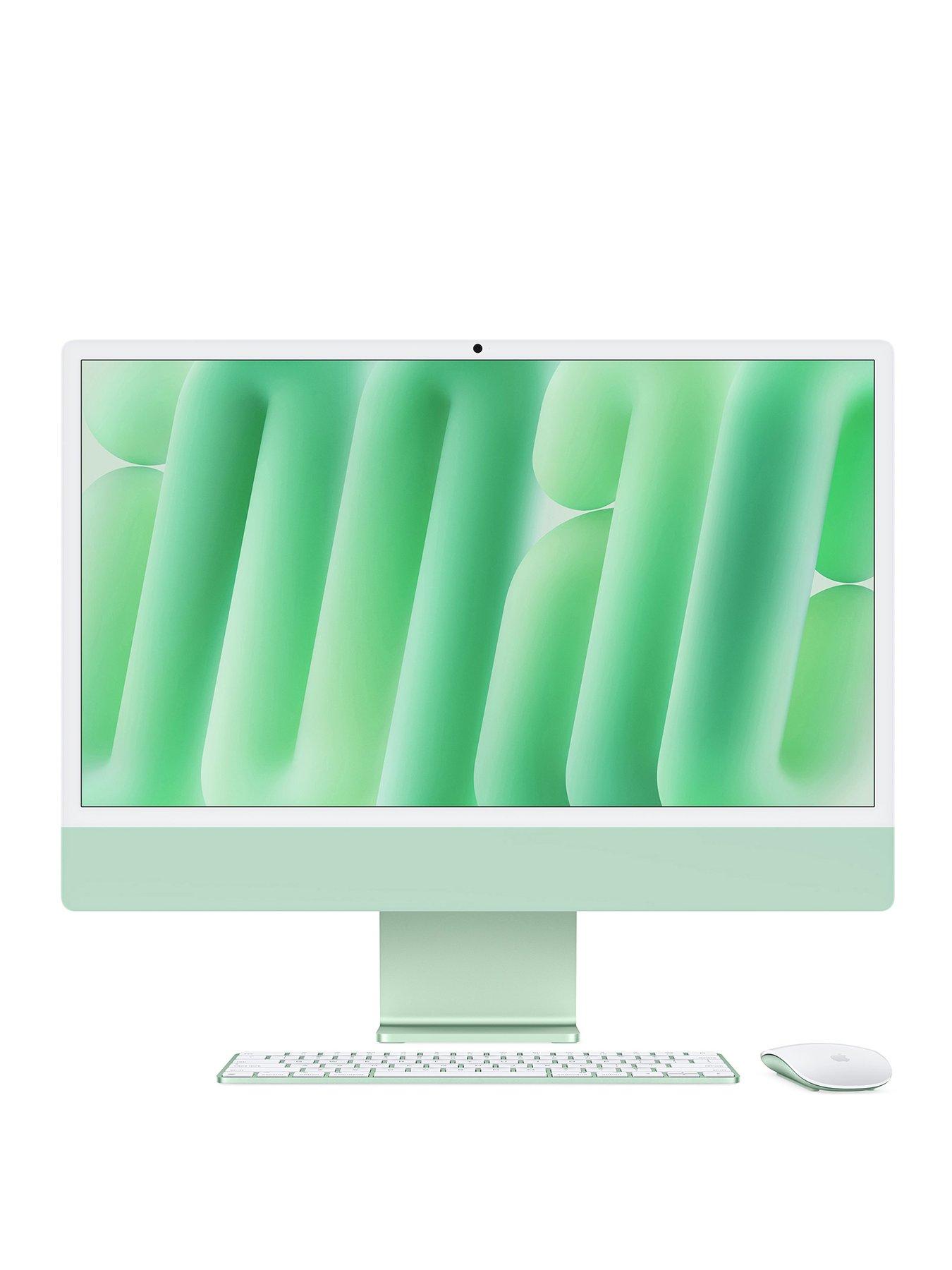 undefined iMac (M4, 2024) 24 inch with Retina 4.5K display, 8-core CPU and 8-core GPU, 256GB SSD - Green