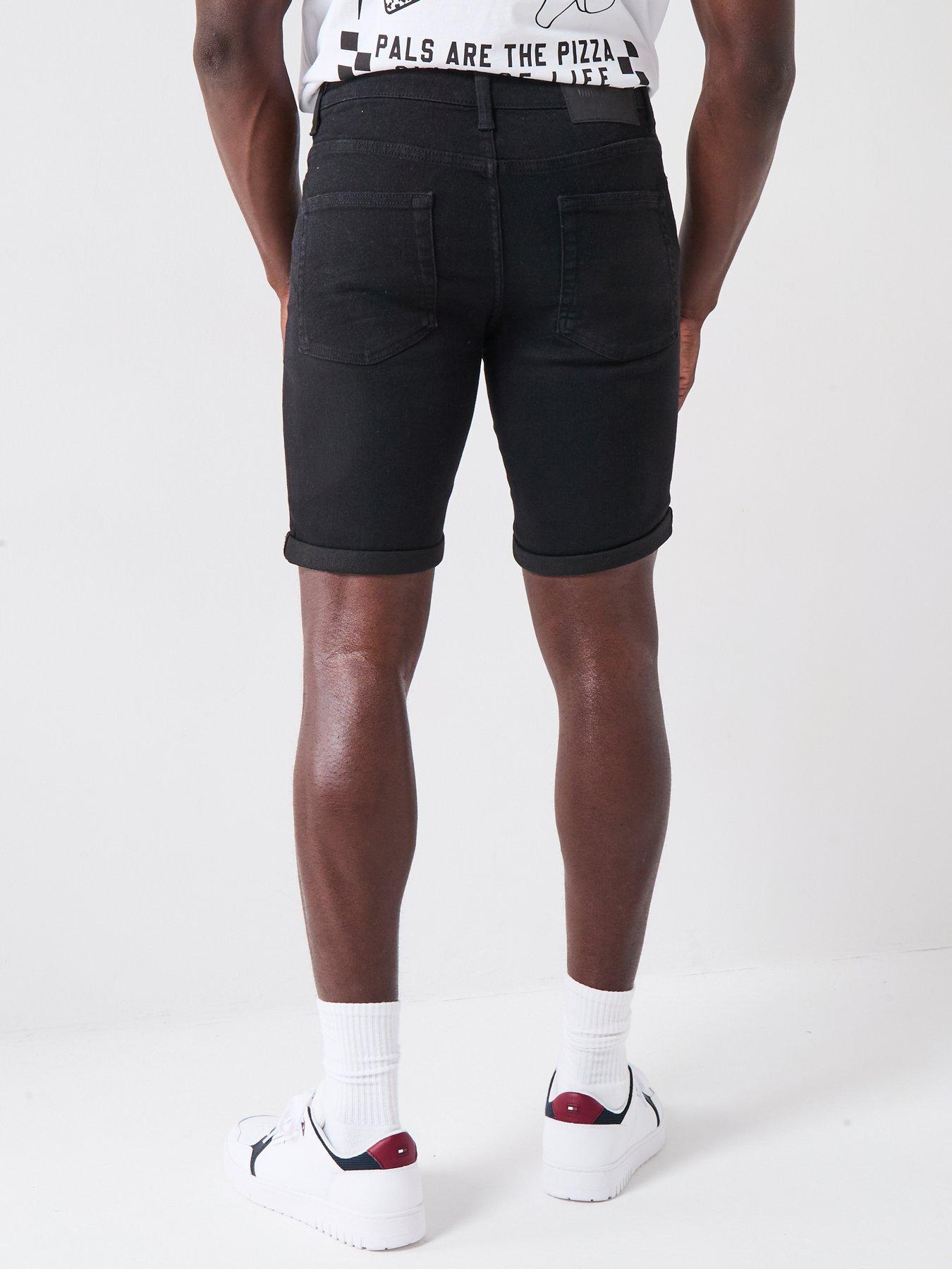 Image 2 of 4 of ONLY & SONS Only &amp; Sons Ply Pim Denim Shorts