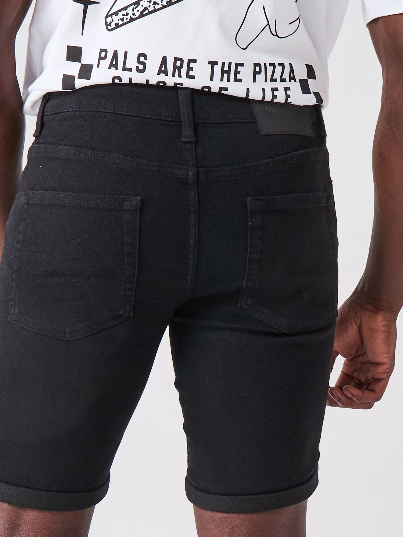 Image 4 of 4 of ONLY & SONS Only &amp; Sons Ply Pim Denim Shorts