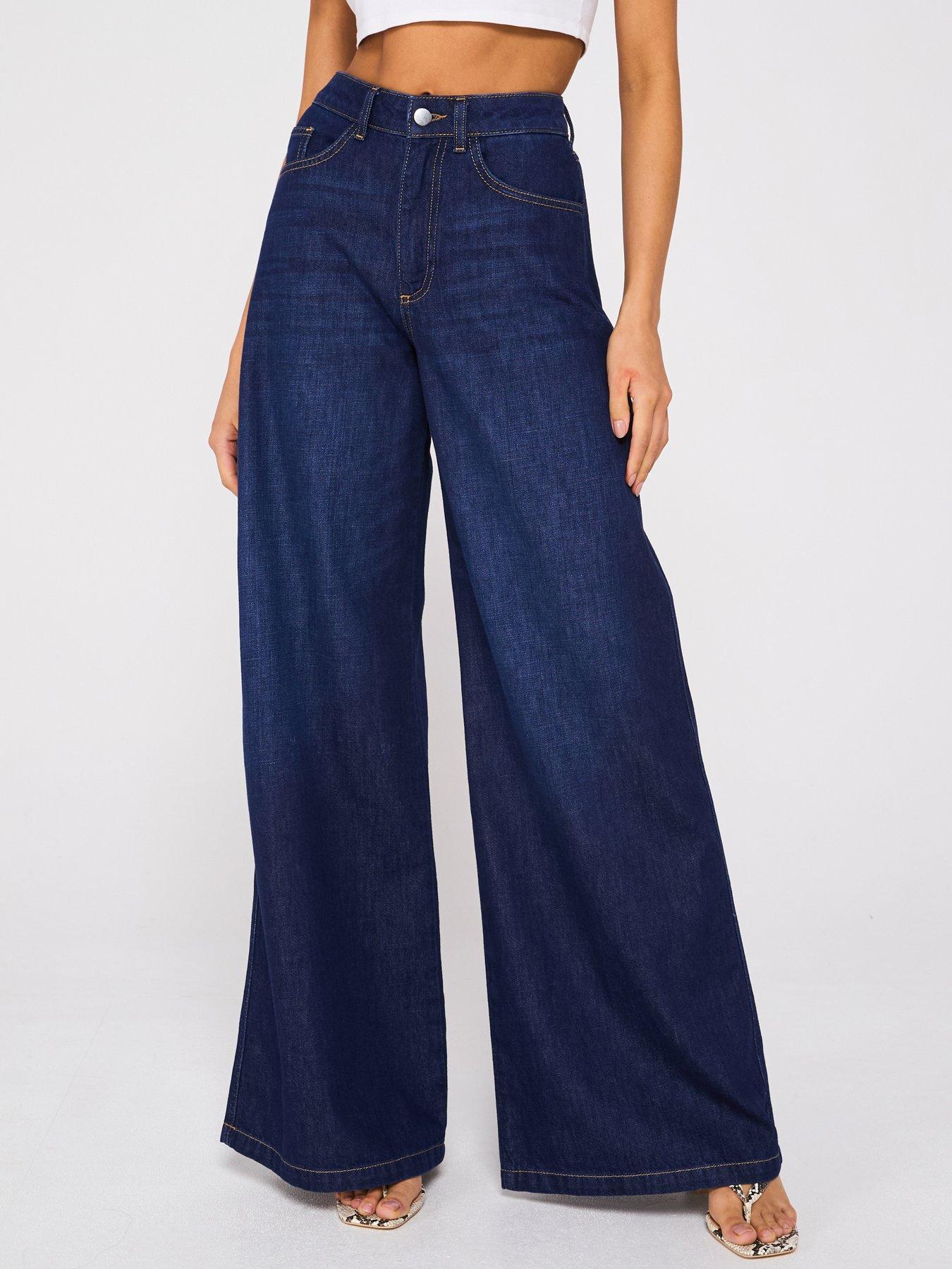 v-by-very-high-waist-palazzo-jeans-dark-wash