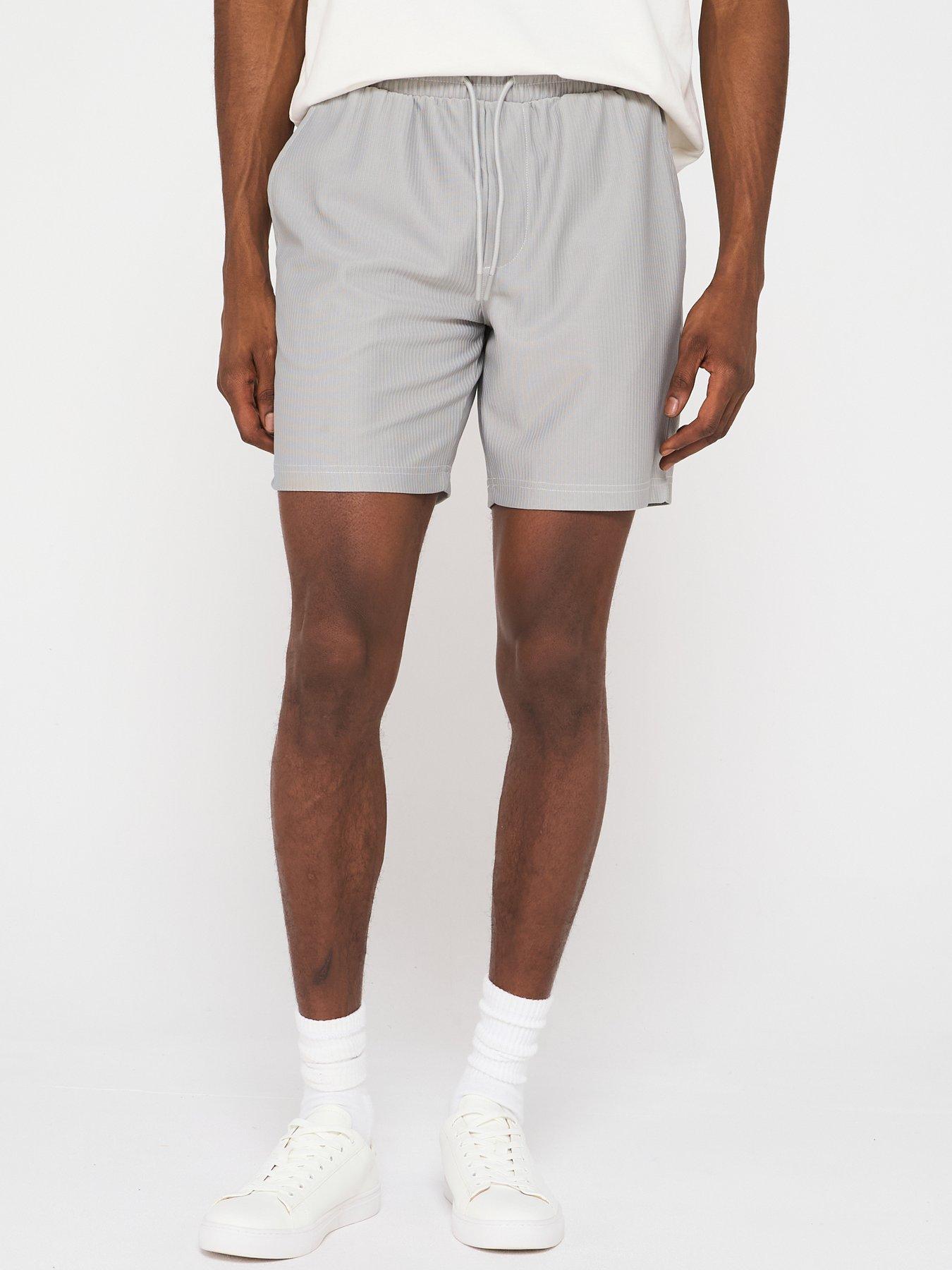 ONLY & SONS Fred Life Relaxed Plizze T-shirt - Limestone