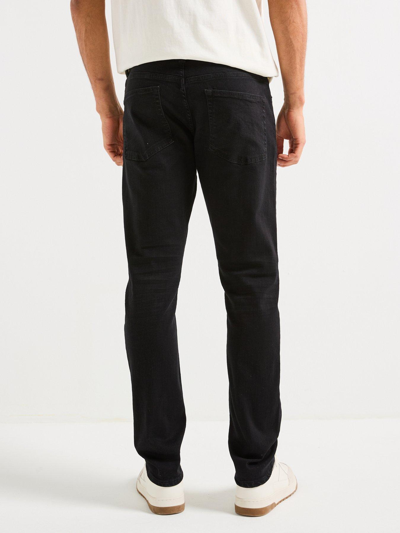 Image 2 of 4 of ONLY & SONS Loom Slim Fit Jeans - Black
