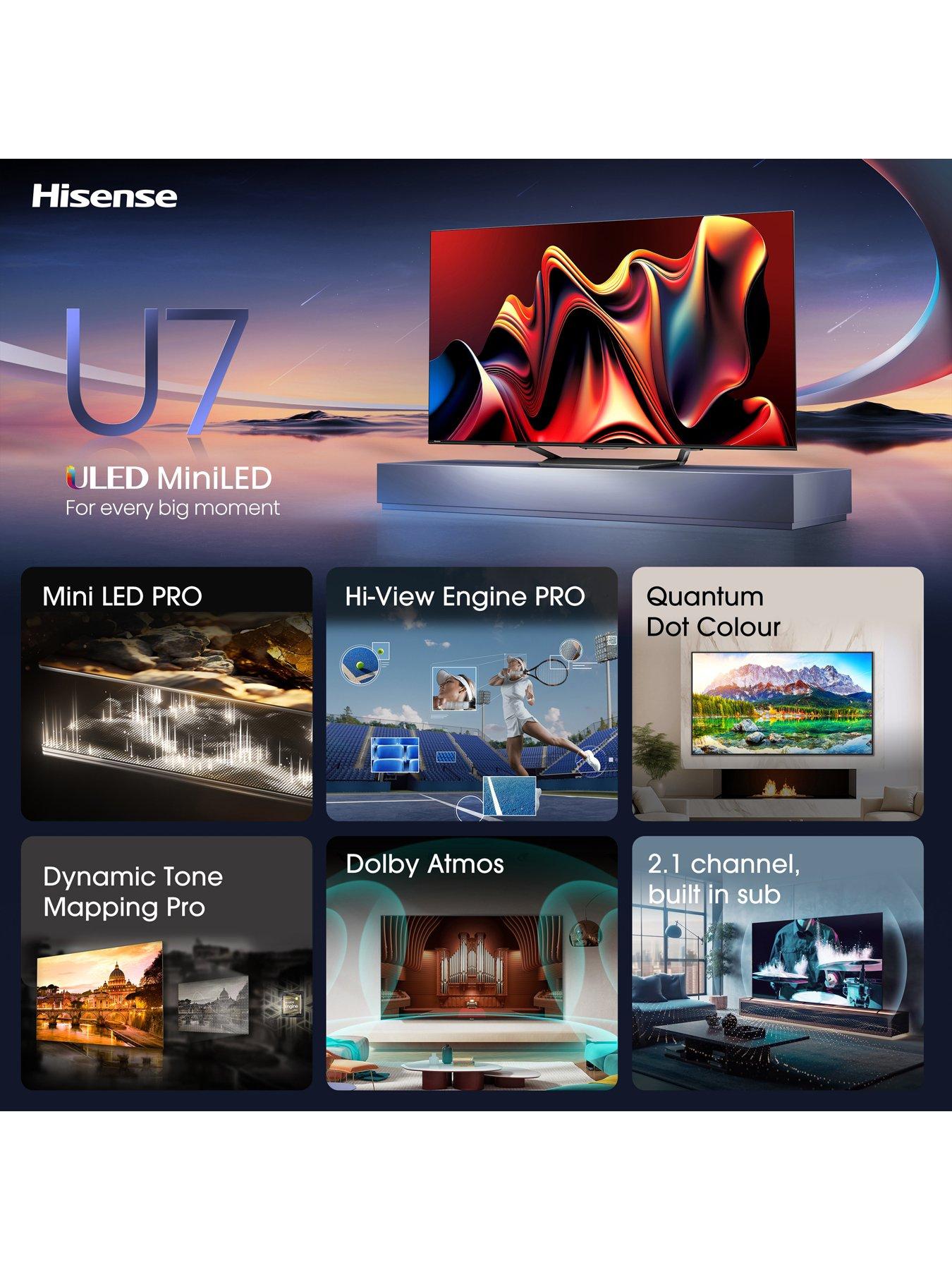  image of hisense-85u7nqtuk-85-inch-mini-led-4k-smart-tv