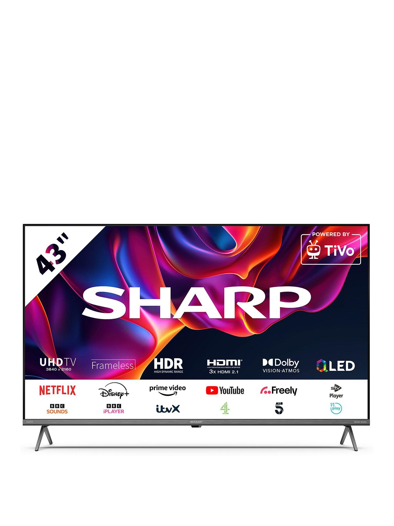 sharp-43gm6245knbsp43-inch-uhd-4knbspq-led-tivo-smart-tv-withnbspfreely