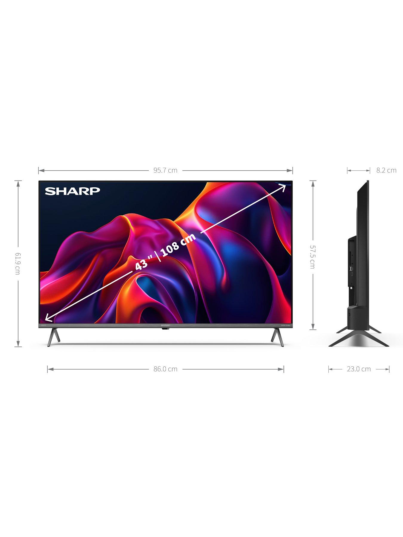 Sharp 43GM6245K 43 Inch 4K Ultra HD Powered by TiVo Smart TV with