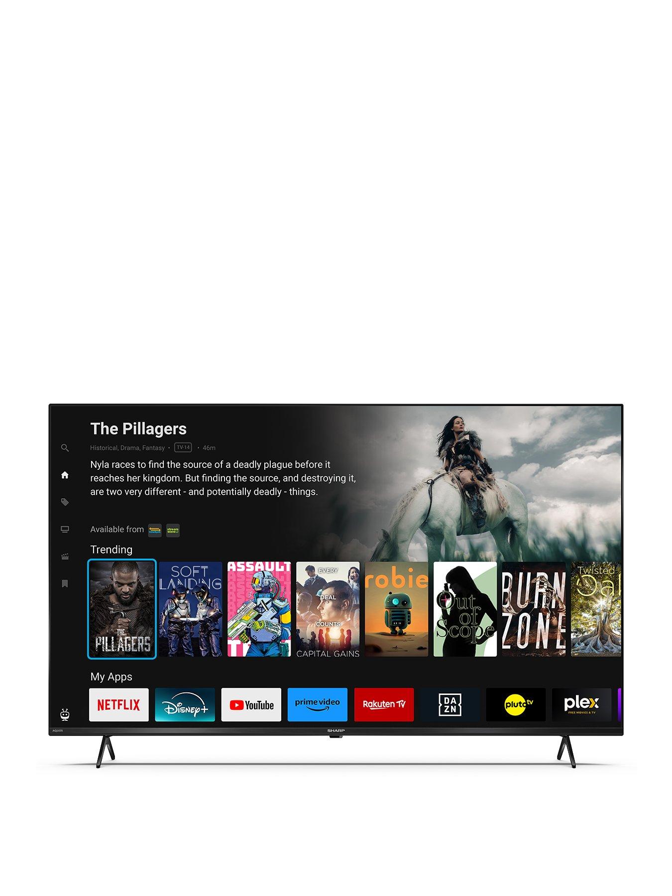 Sharp 50GK4245K 50-inch UHD 4K TiVo Smart TV with Freely Littlewoods