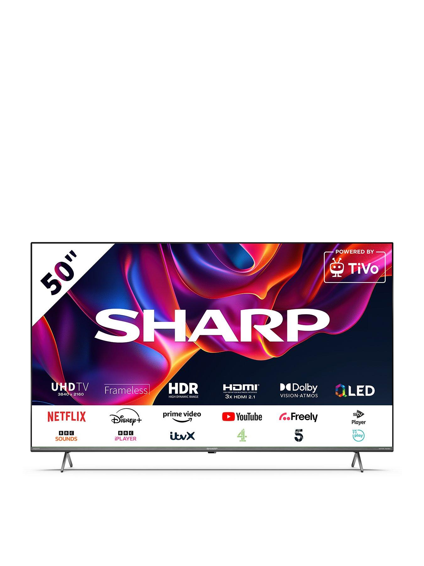 sharp-50gm6245k-50-inch-uhd-4knbspq-led-tivo-smart-tv-withnbspfreely
