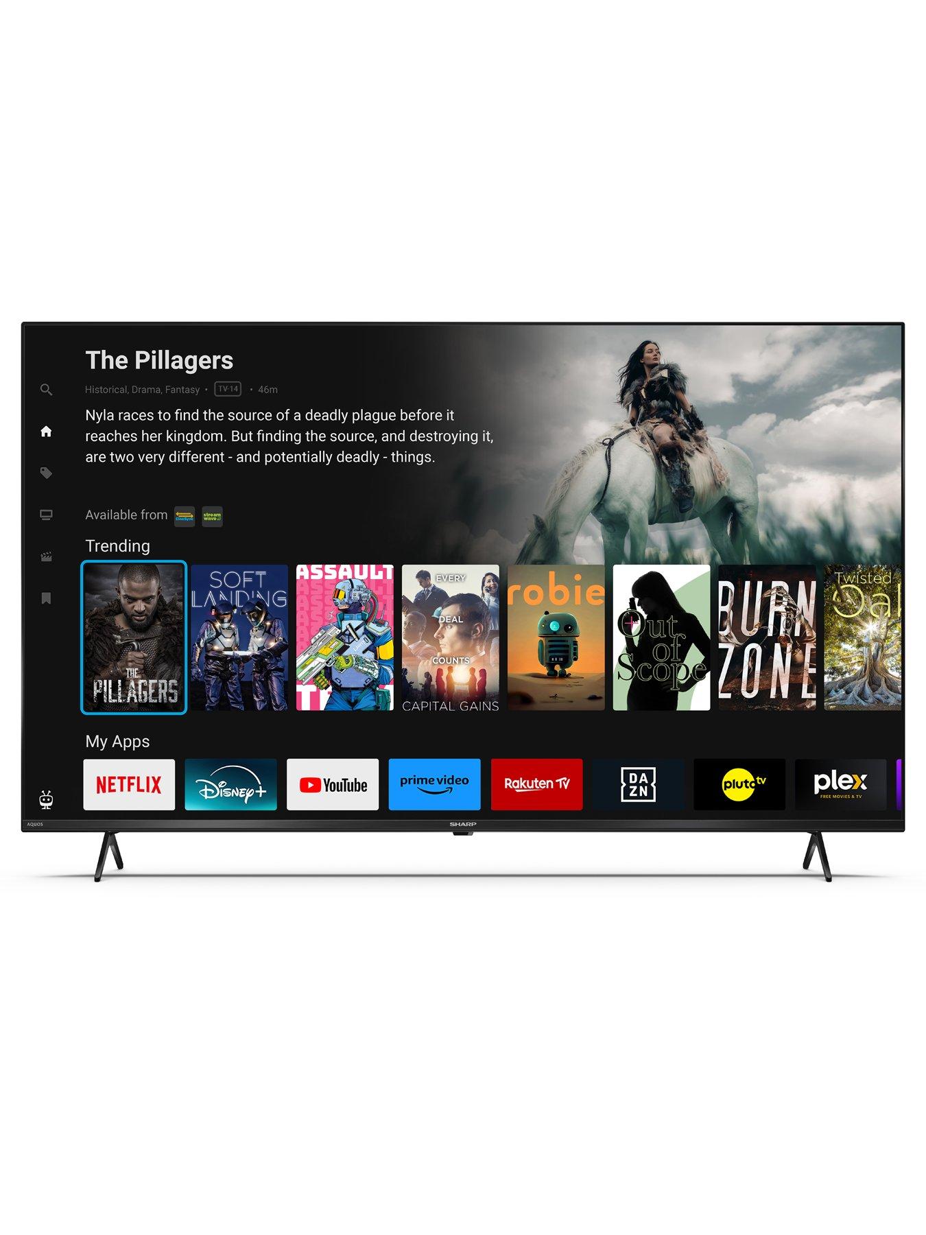 Image 2 of 7 of Sharp SHARP GK4245K 55"&nbsp;UltraHD 4K TIVO Smart TV with Freely - 55GK4245K