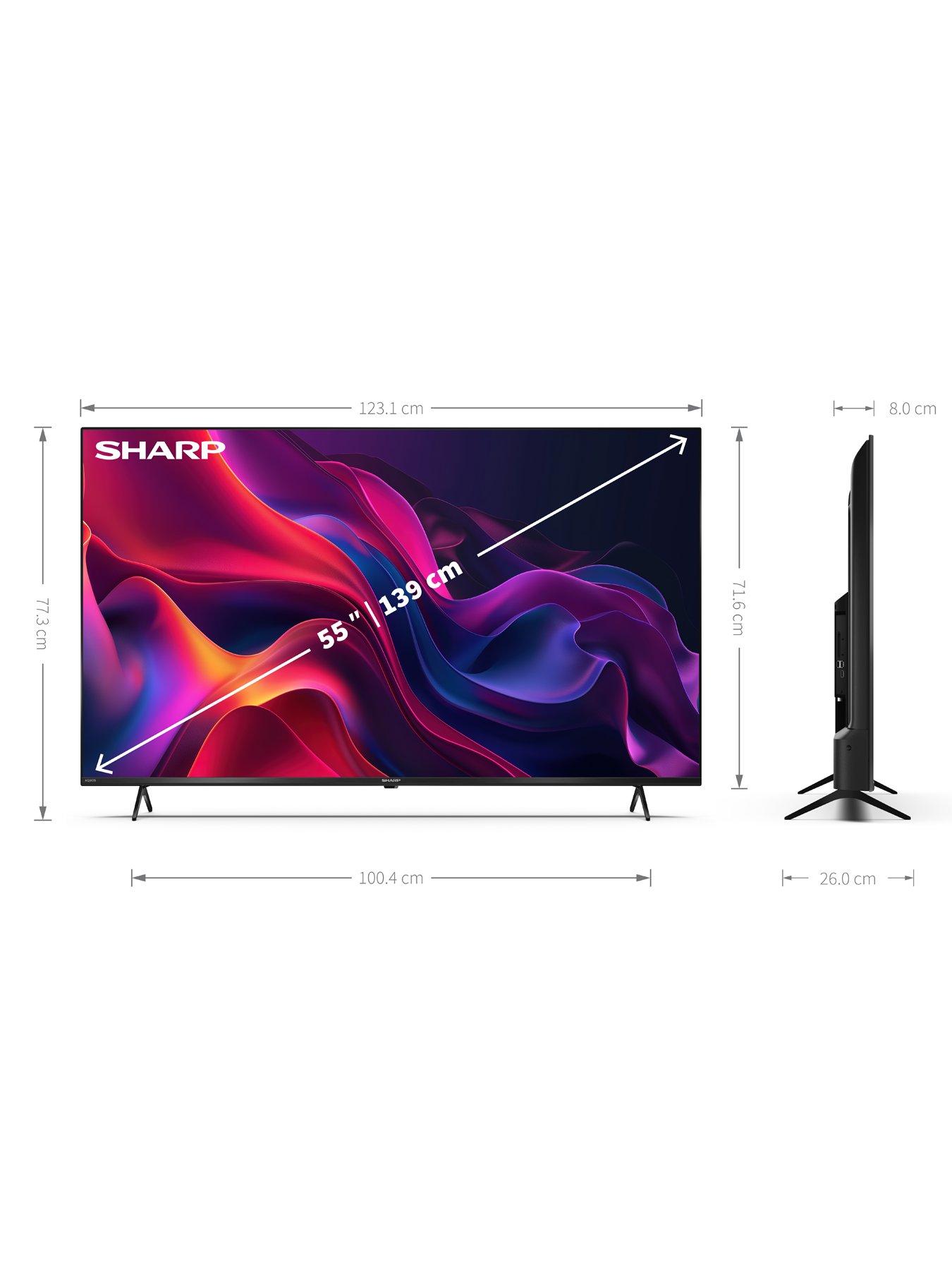 Image 4 of 7 of Sharp SHARP GK4245K 55"&nbsp;UltraHD 4K TIVO Smart TV with Freely - 55GK4245K