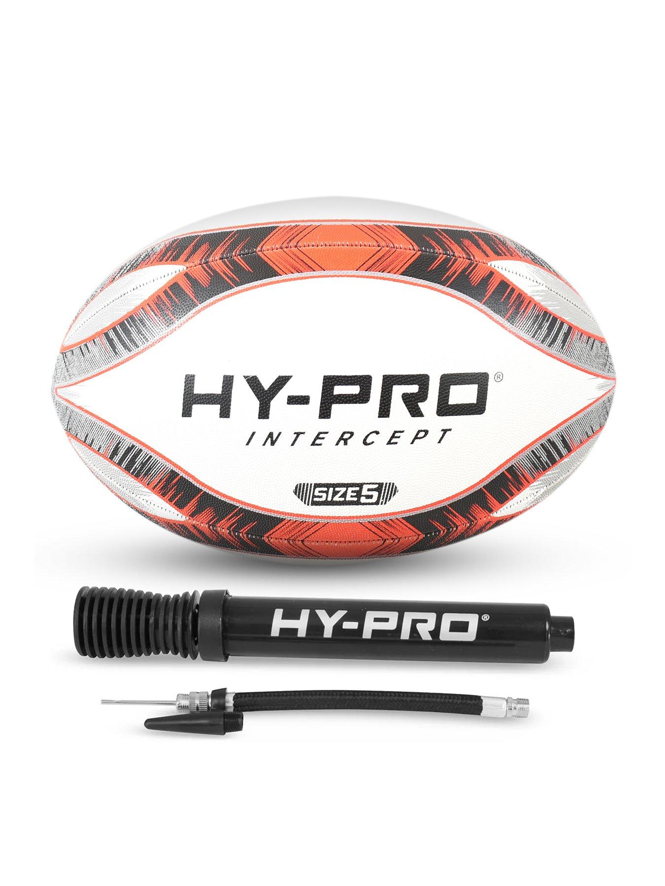 undefined Intercept Size 5 Rugby Ball & Dual Action Pump