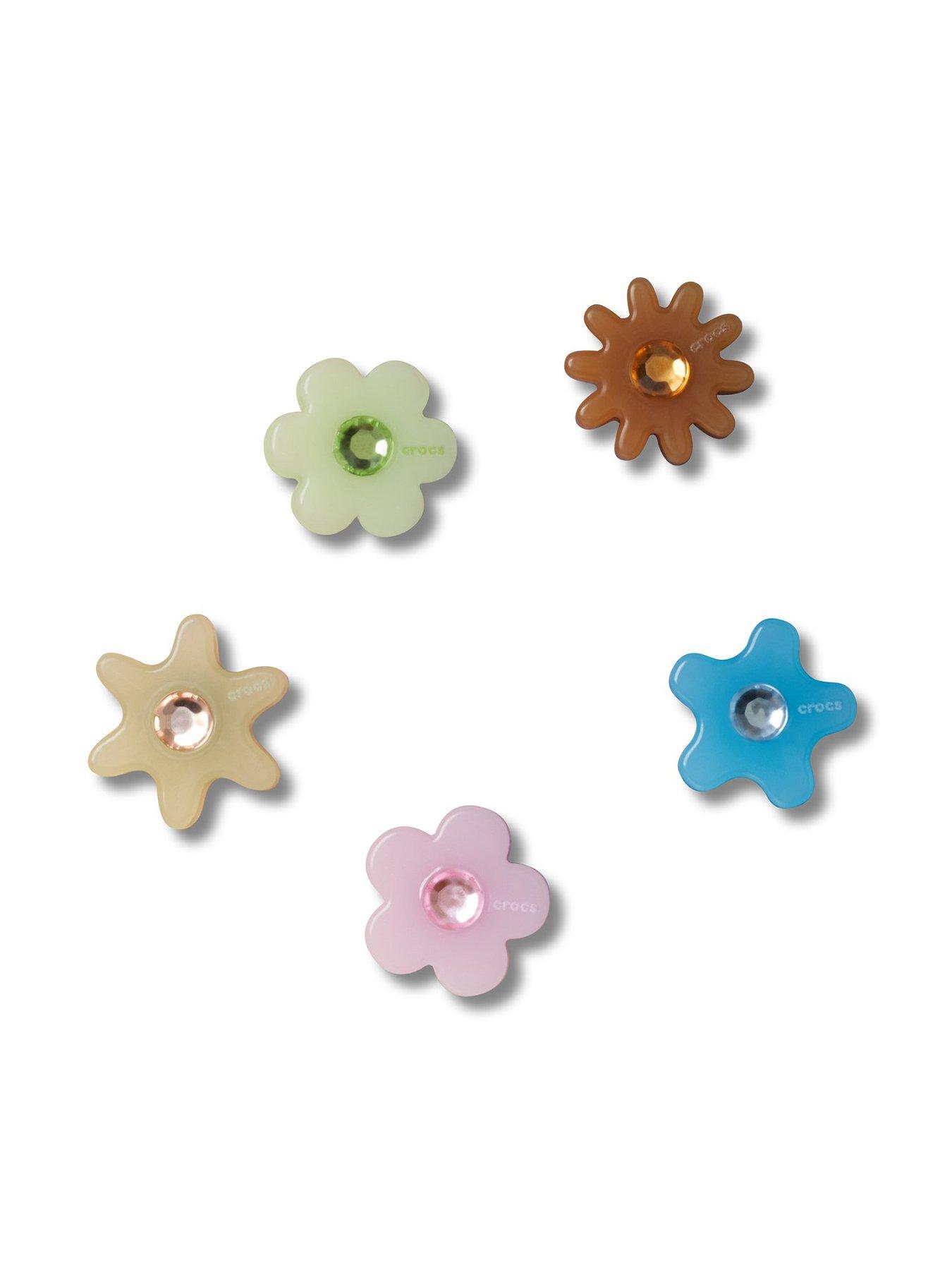  image of crocs-enlighten-flower-jibbitz-5-pack