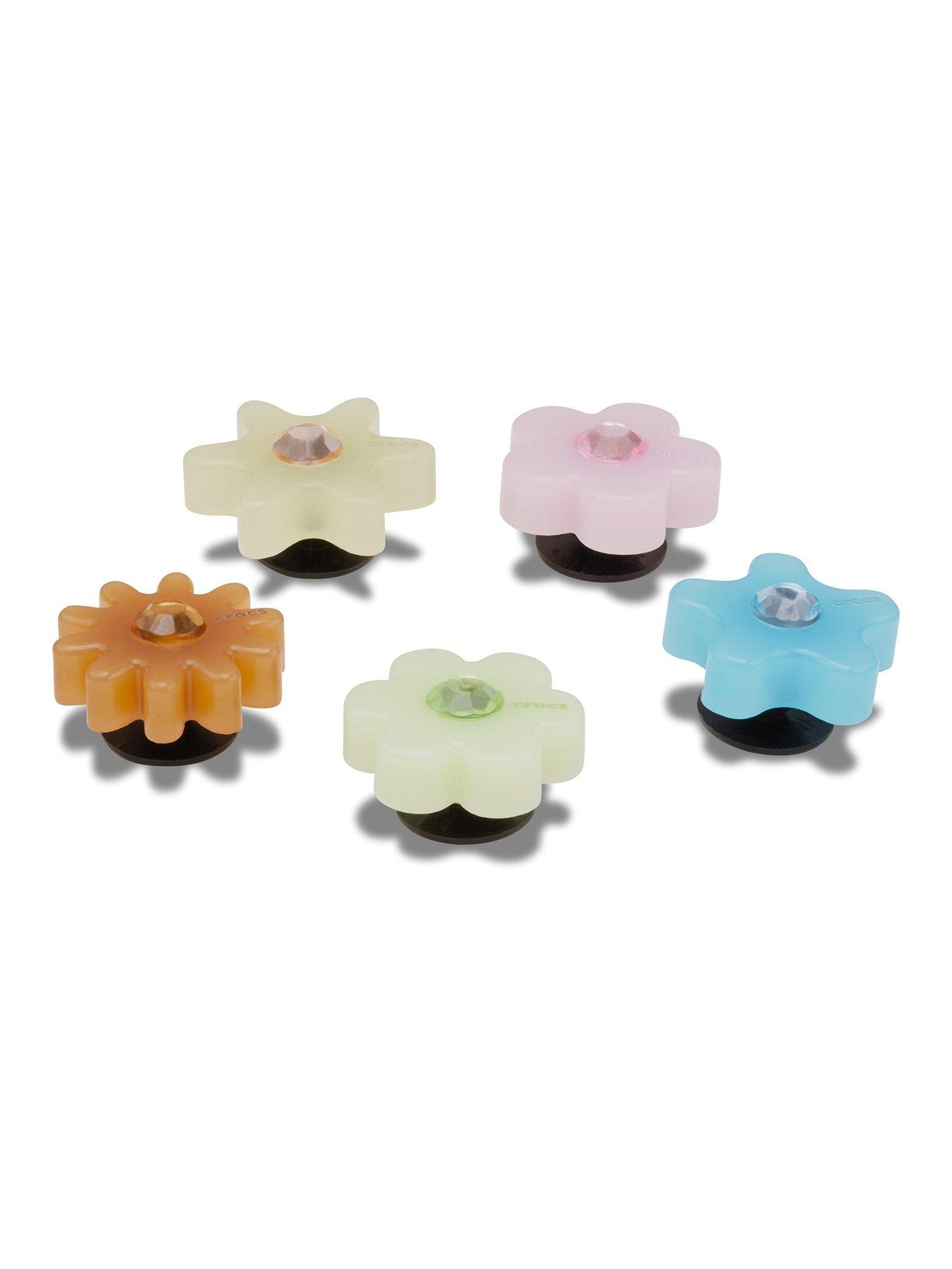  image of crocs-enlighten-flower-jibbitz-5-pack