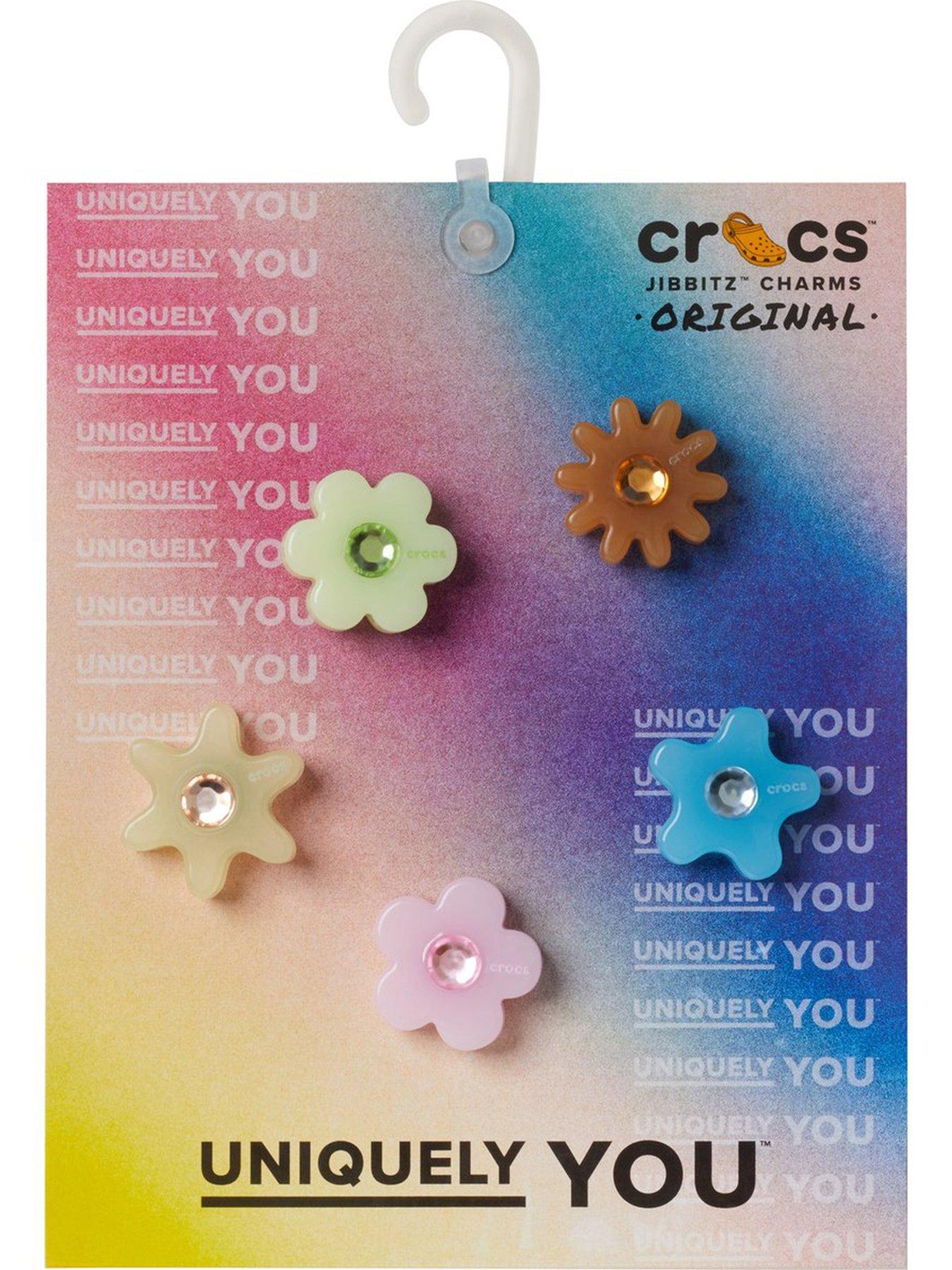  image of crocs-enlighten-flower-jibbitz-5-pack
