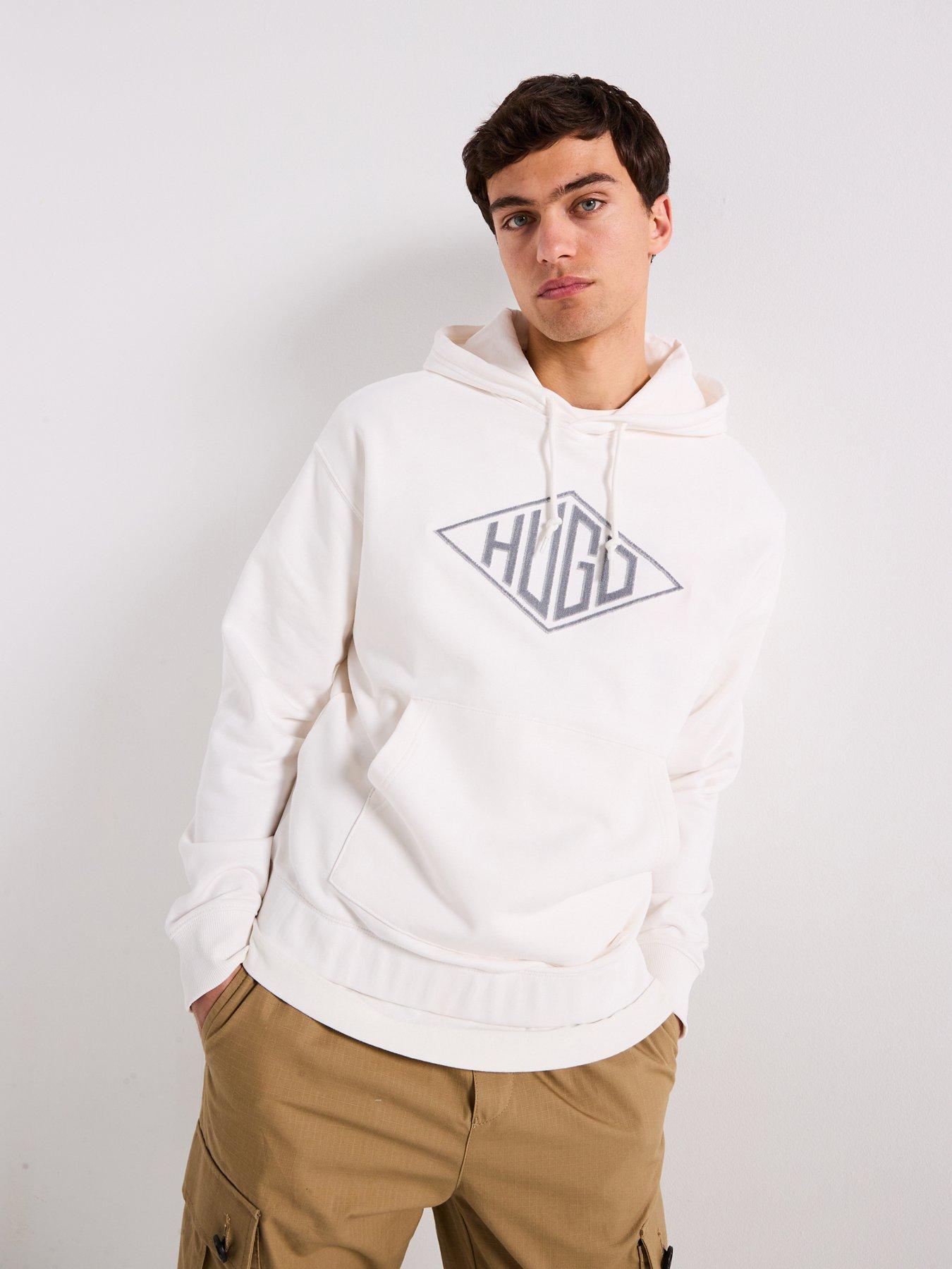 hugo-dacorolo-relaxed-flocked-geo-logo-overhead-hoodie-natural