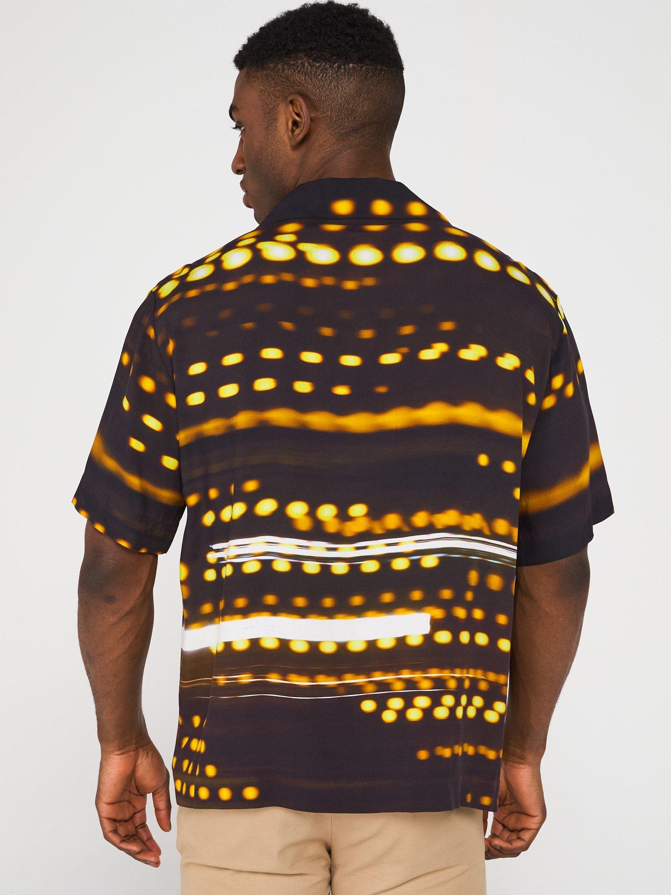  image of hugo-xrb-espino-racing-lights-short-sleeve-shirt-multi