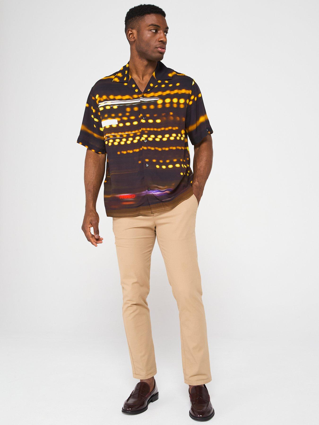  image of hugo-xrb-espino-racing-lights-short-sleeve-shirt-multi
