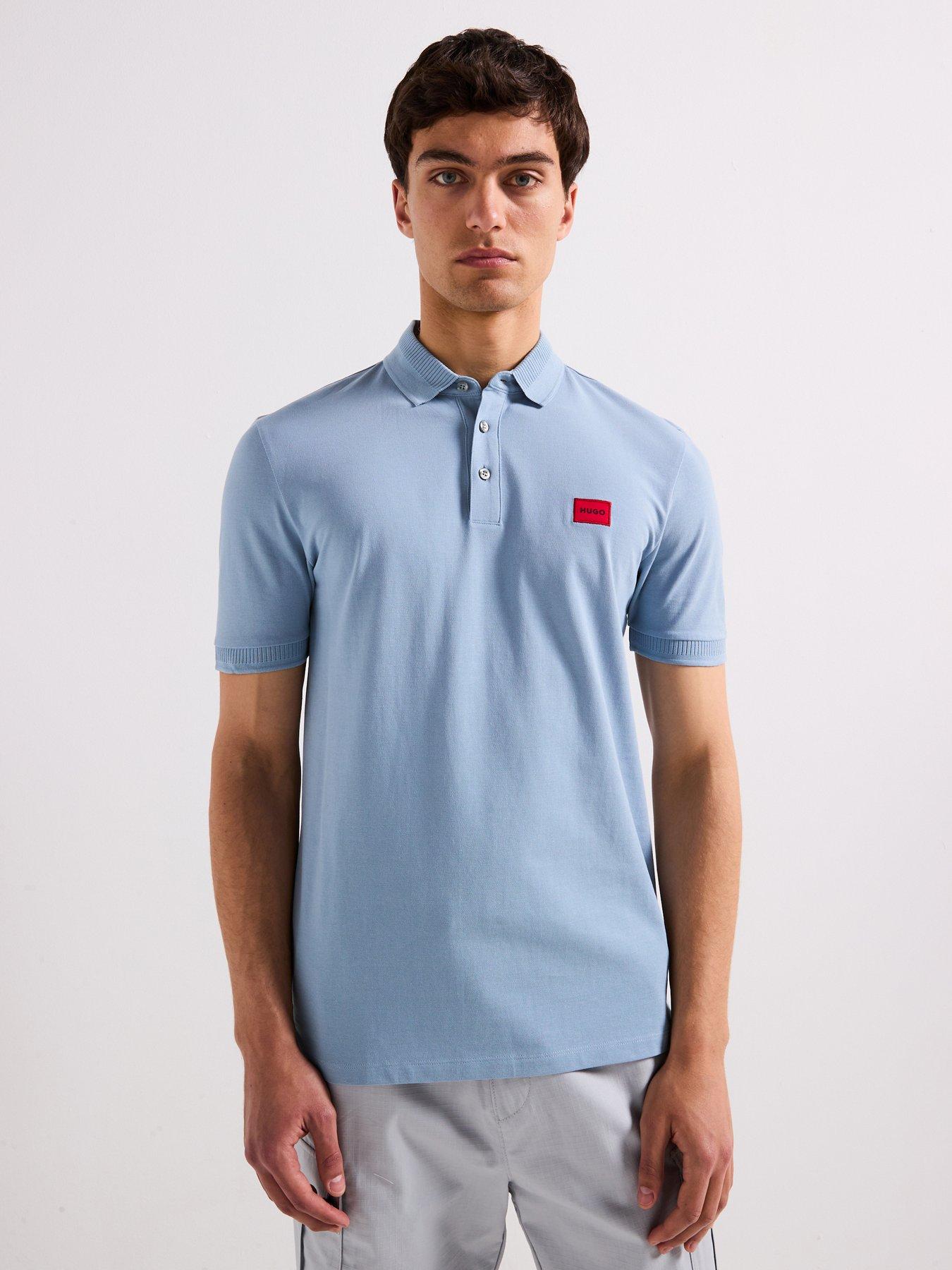 hugo-dereso232-slim-fit-left-chest-patch-logo-polo-shirt-blue