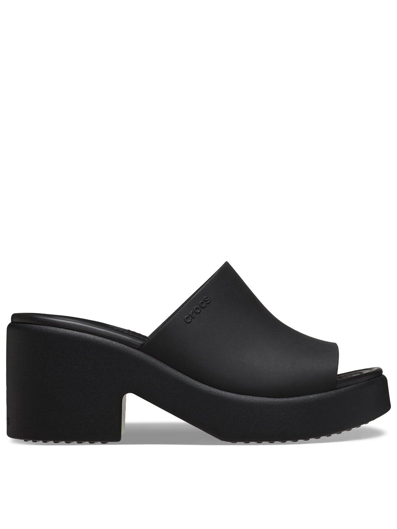 crocs-brooklyn-heeled-slide-black