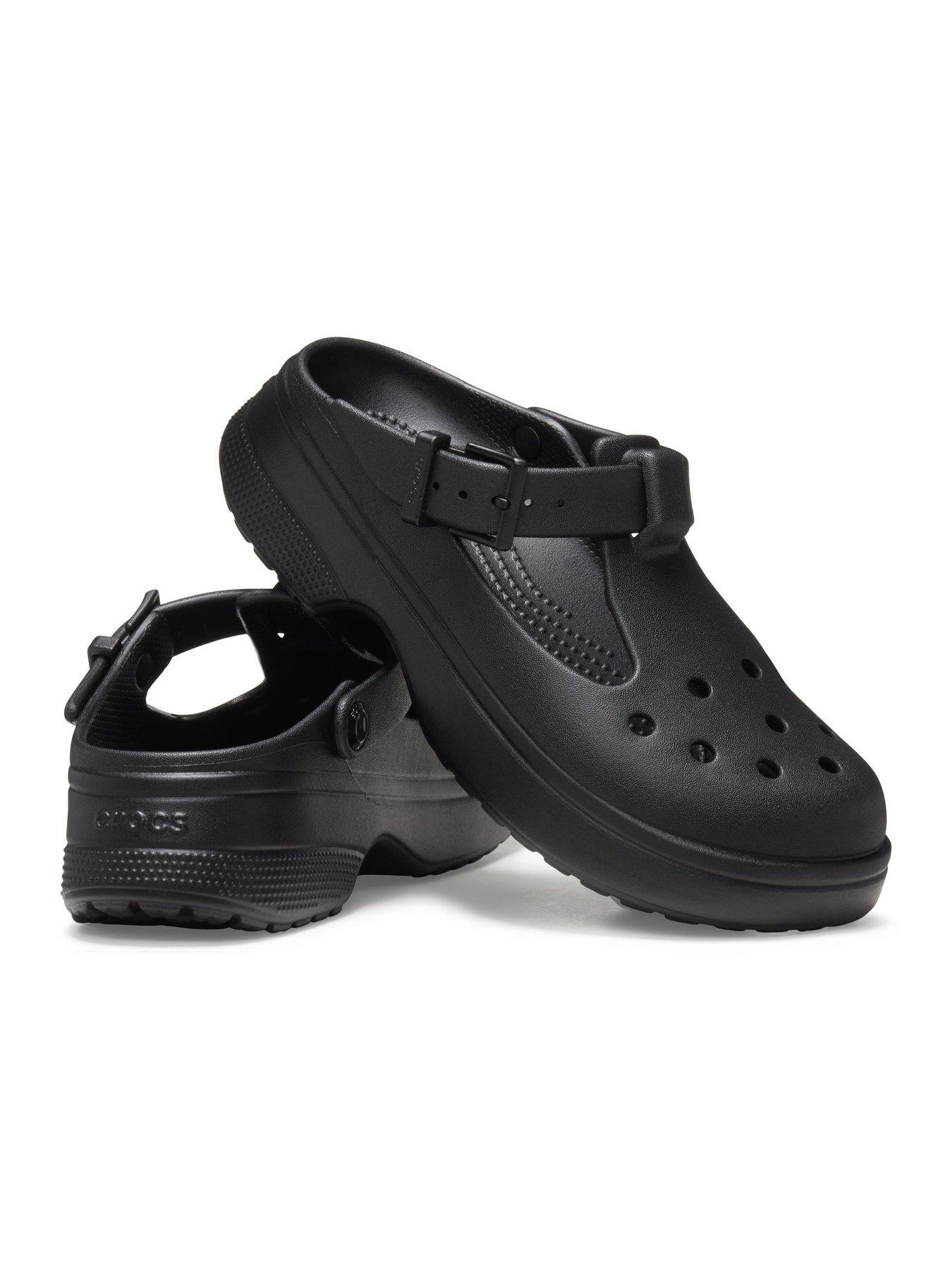  image of crocs-classic-mary-jane-clog-black