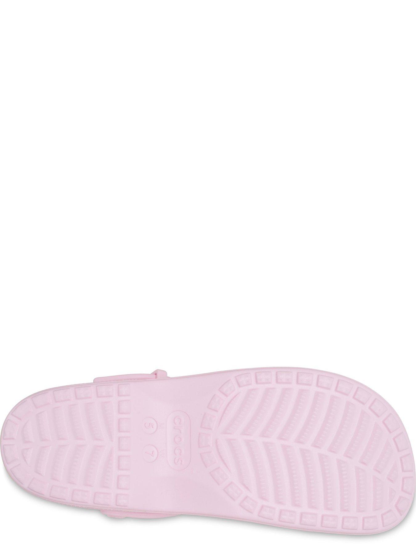  image of crocs-classic-mary-jane-clog-shoe-pink