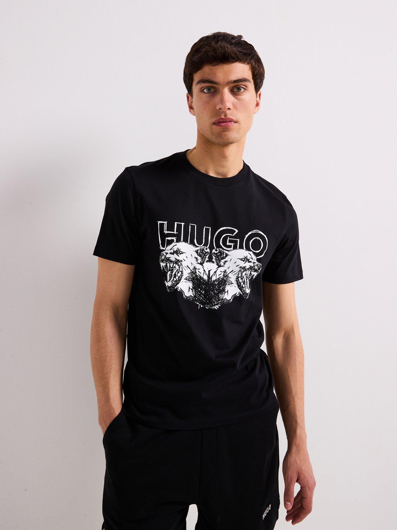 hugo-durro-hyena-sketch-logo-t-shirt--black