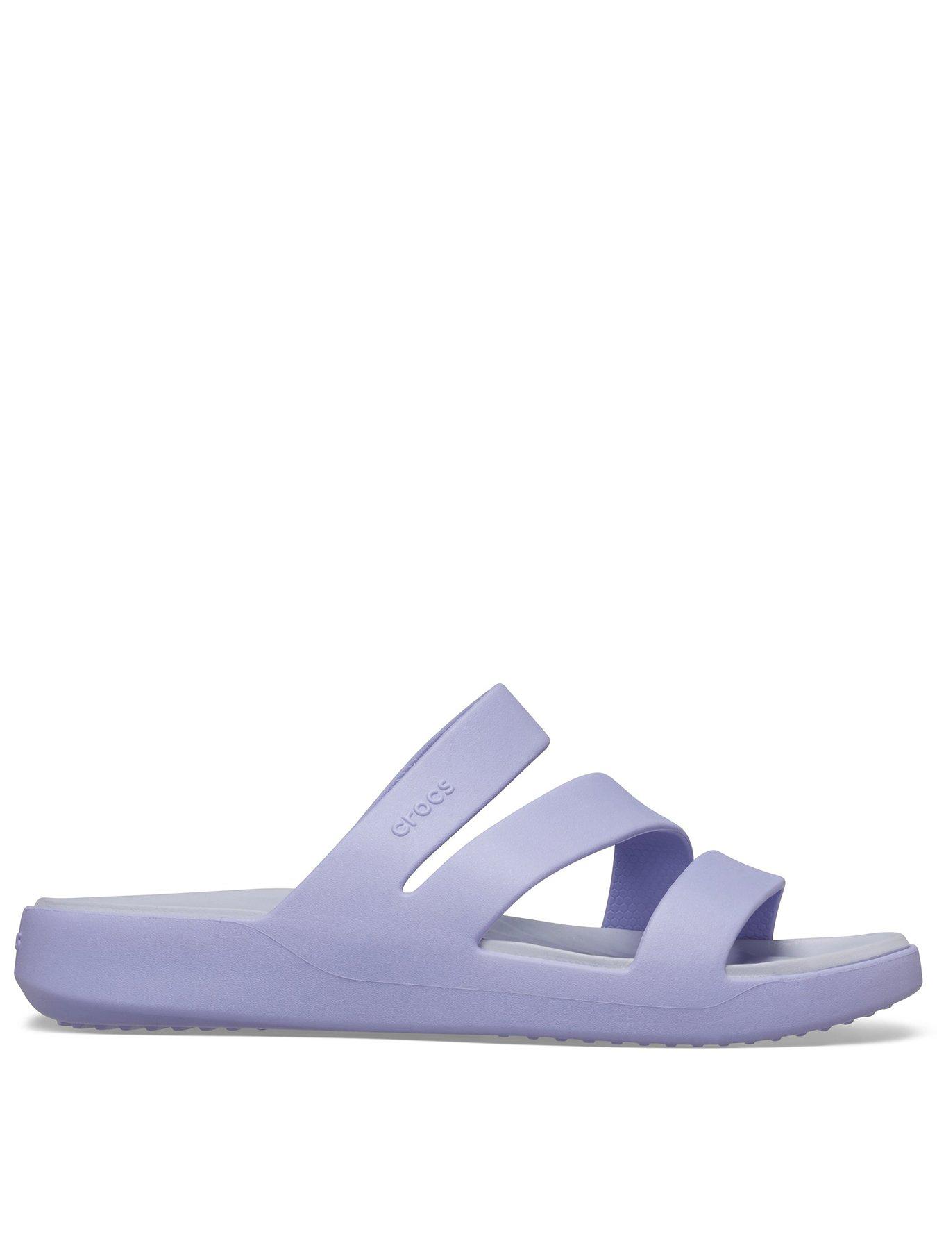  image of crocs-getaway-strappy-sandal-purple