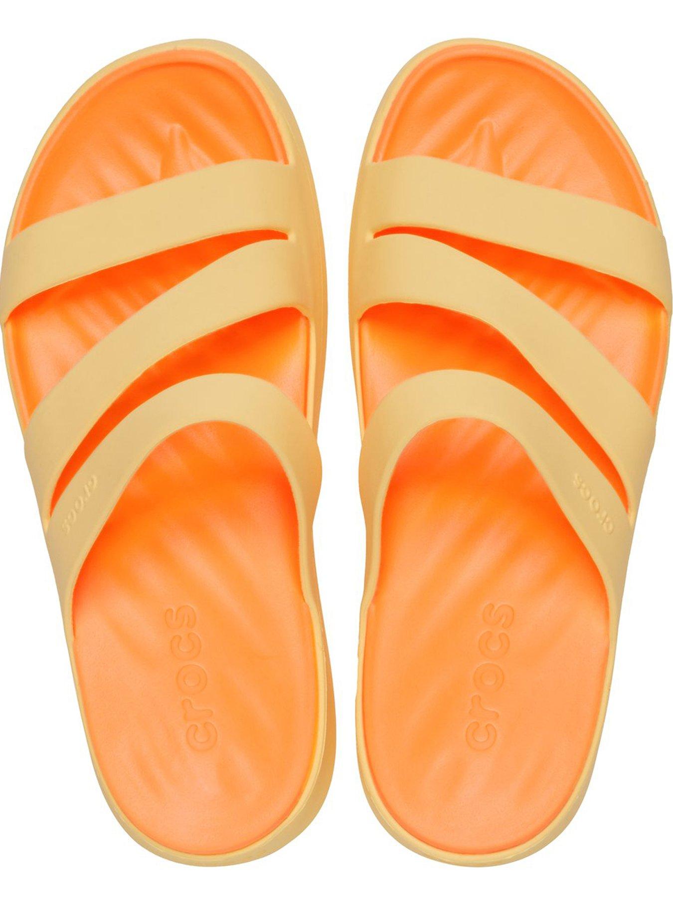  image of crocs-getaway-strappy-sandal-orange
