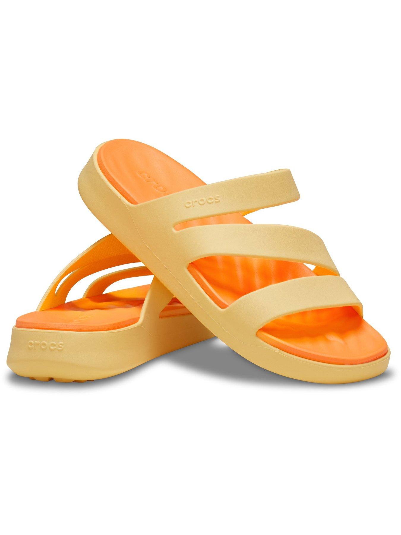  image of crocs-getaway-strappy-sandal-orange