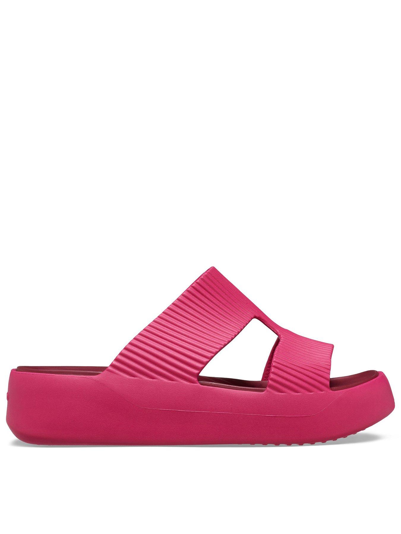Crocs Getaway Groove Platform H-Strap - Pink
