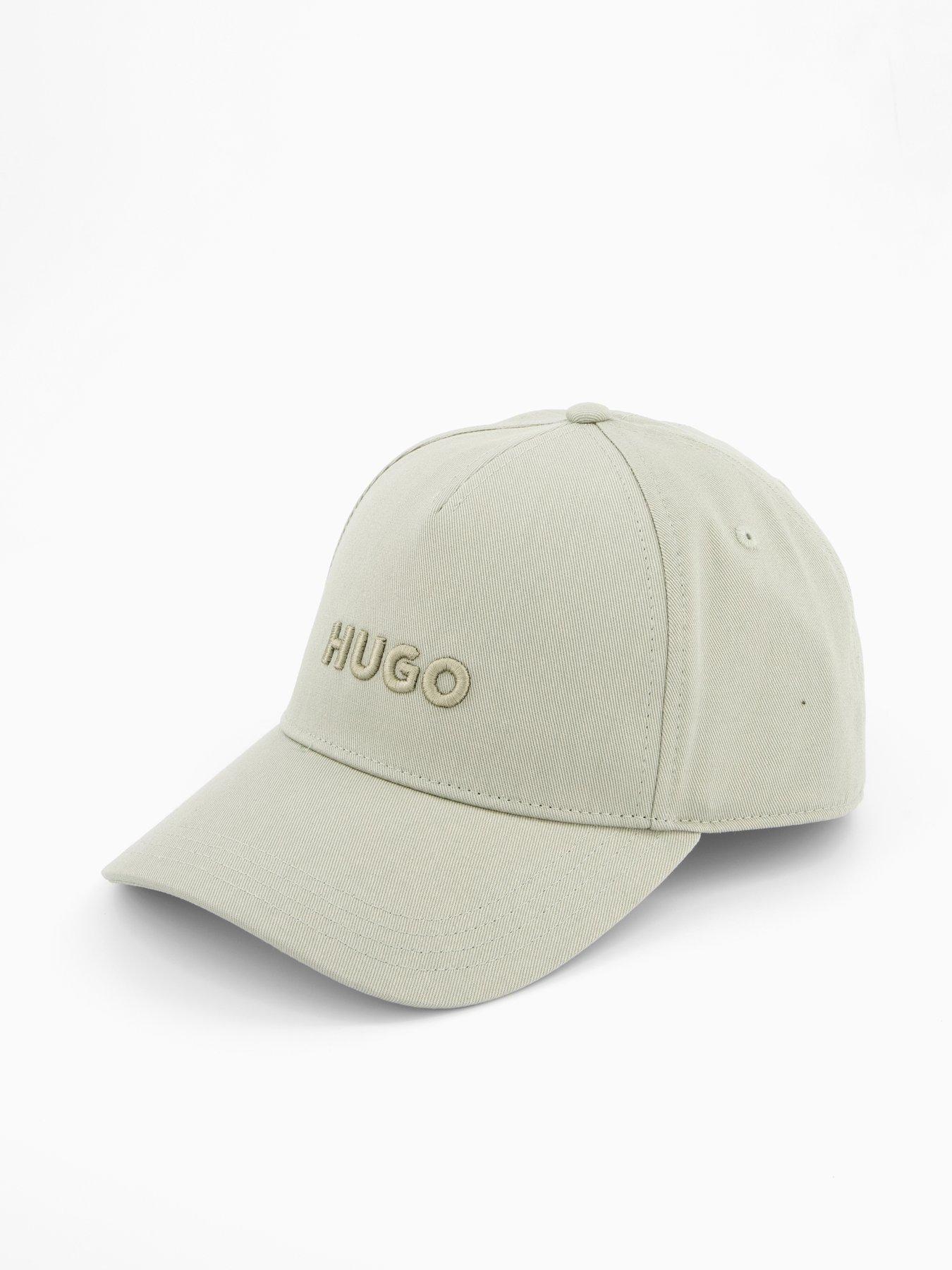 Image 2 of 4 of HUGO Jude Baseball Cap - Open Green