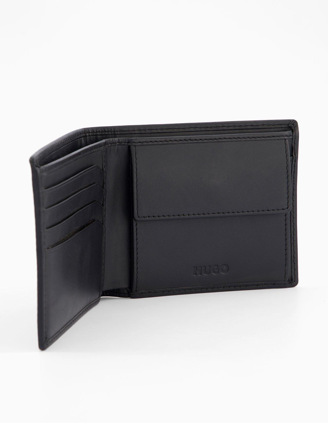  image of hugo-tibby-4cc-leather-wallet-black
