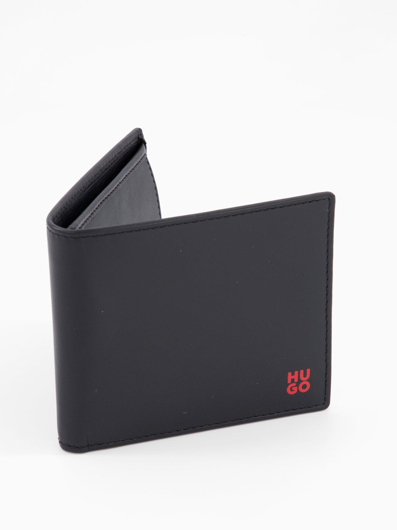  image of hugo-tibby-4cc-leather-wallet-black