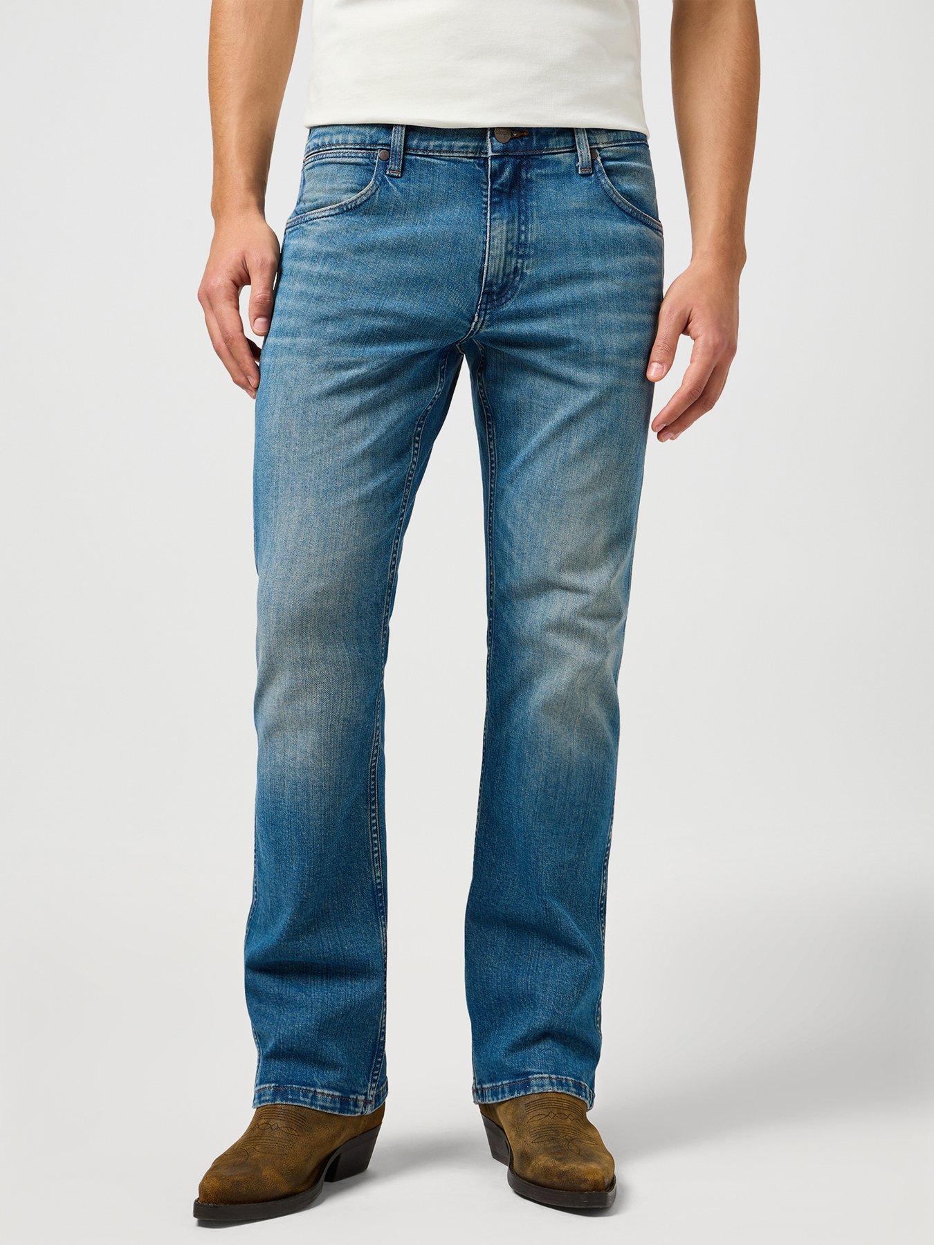  image of wrangler-horizon-regular-bootfit-jeans-blue