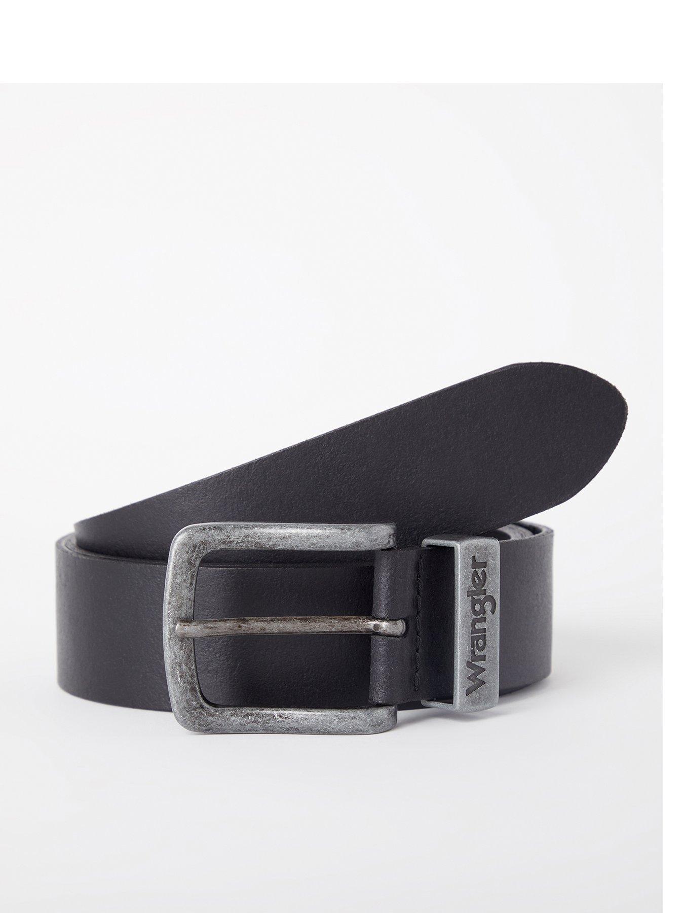 wrangler-metal-loop-leather-belt--black