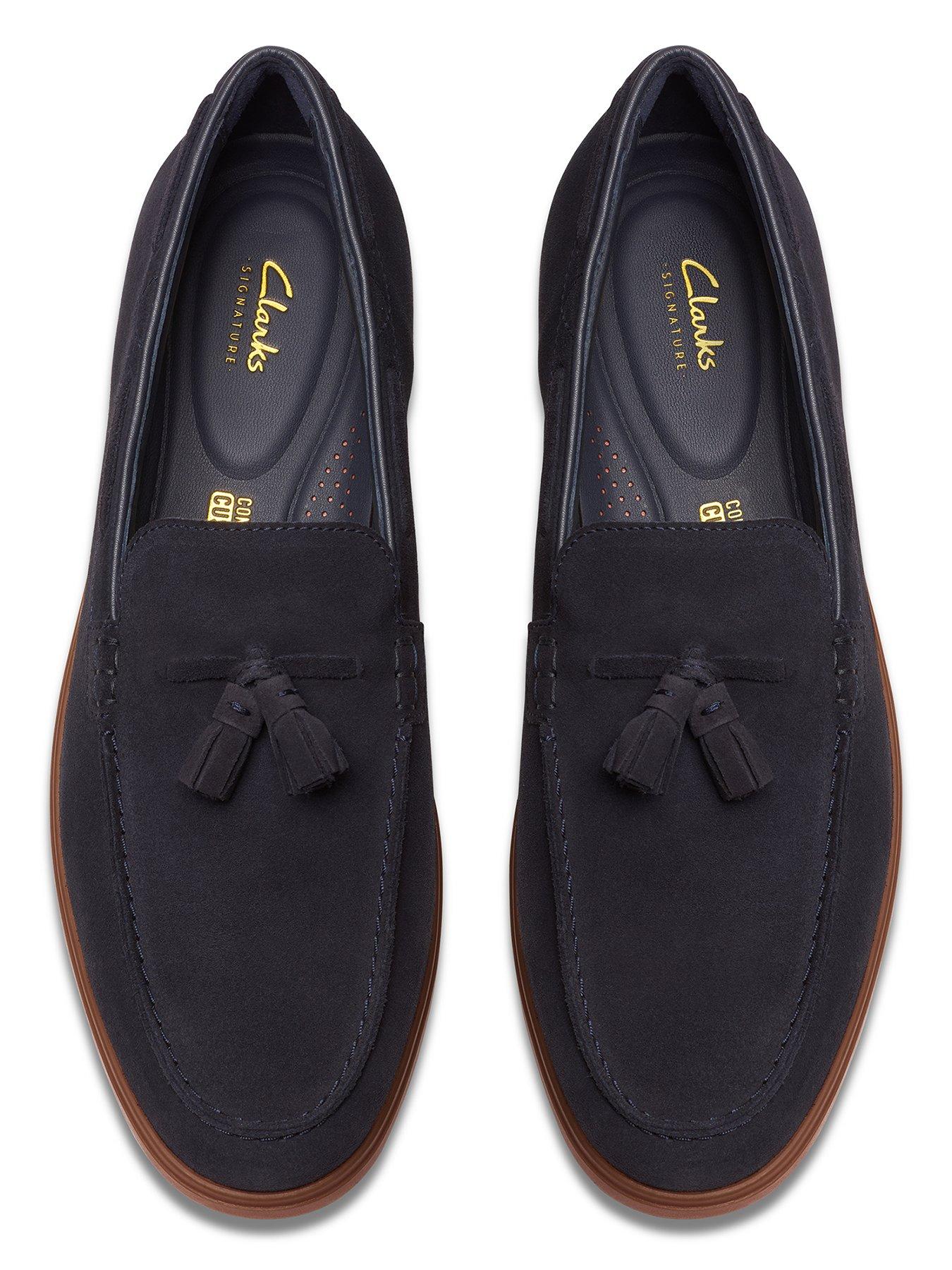  image of clarks-torford-tassel-loafer