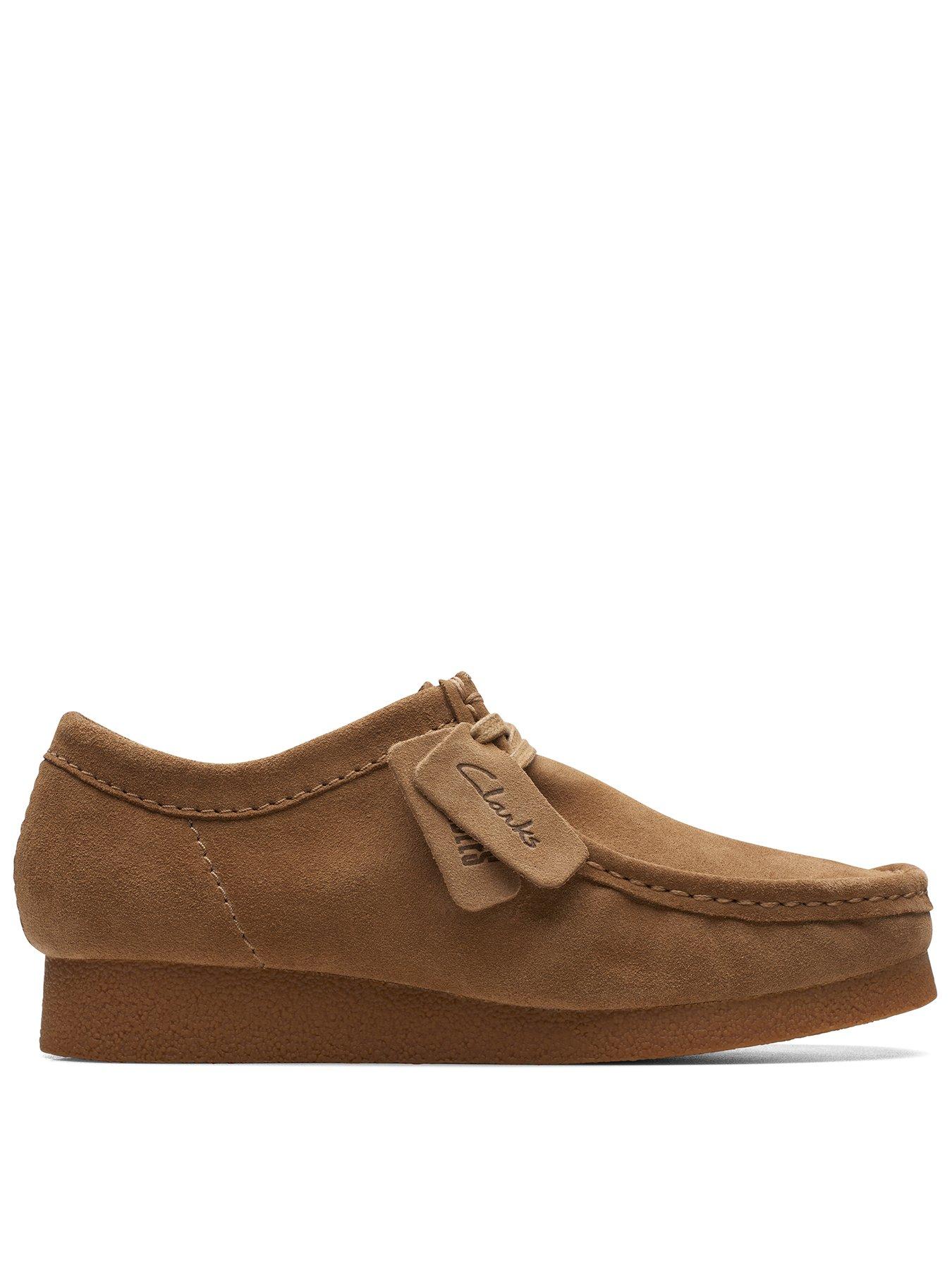Clarks Wallabee Evo Lace Up Shoes - Brown