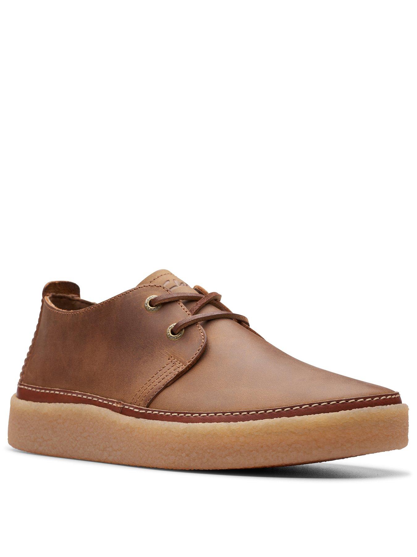  image of clarks-clarkwood-low-casual-lace-up-shoes