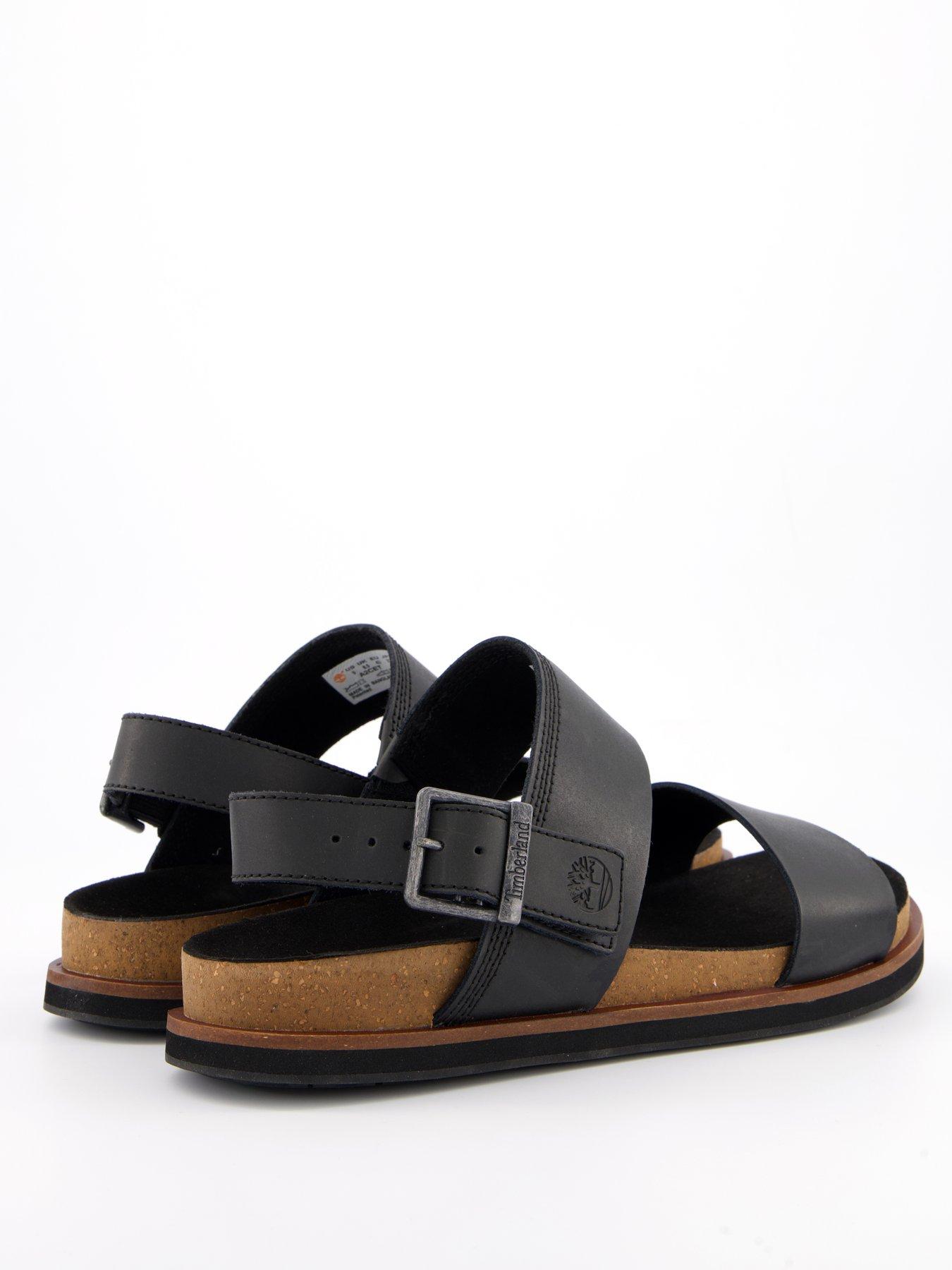 Image 6 of 7 of Timberland Amalfi Vibes Cross Strap Sandal - Black