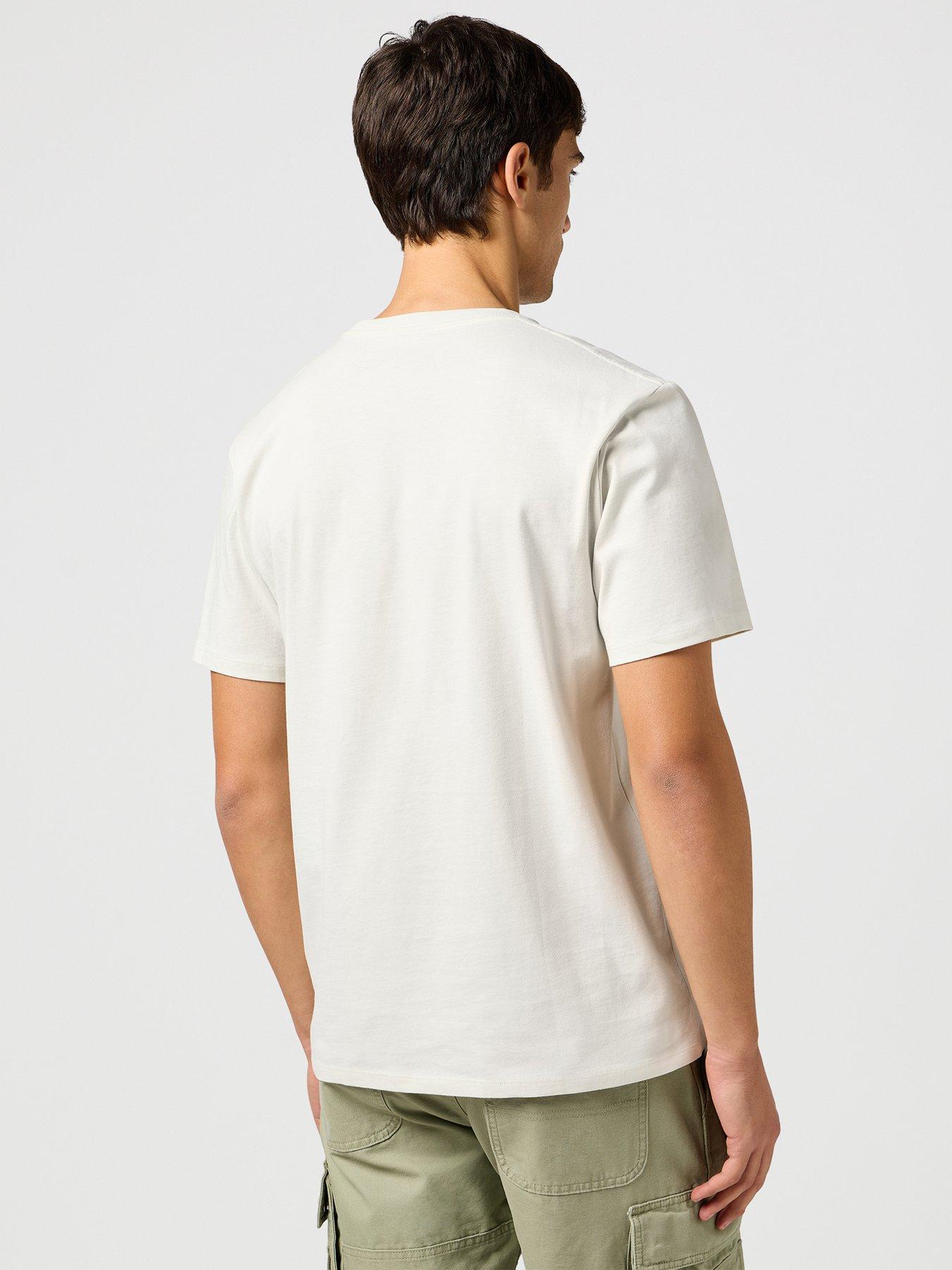  image of wrangler-small-graphic-t-shirt-white