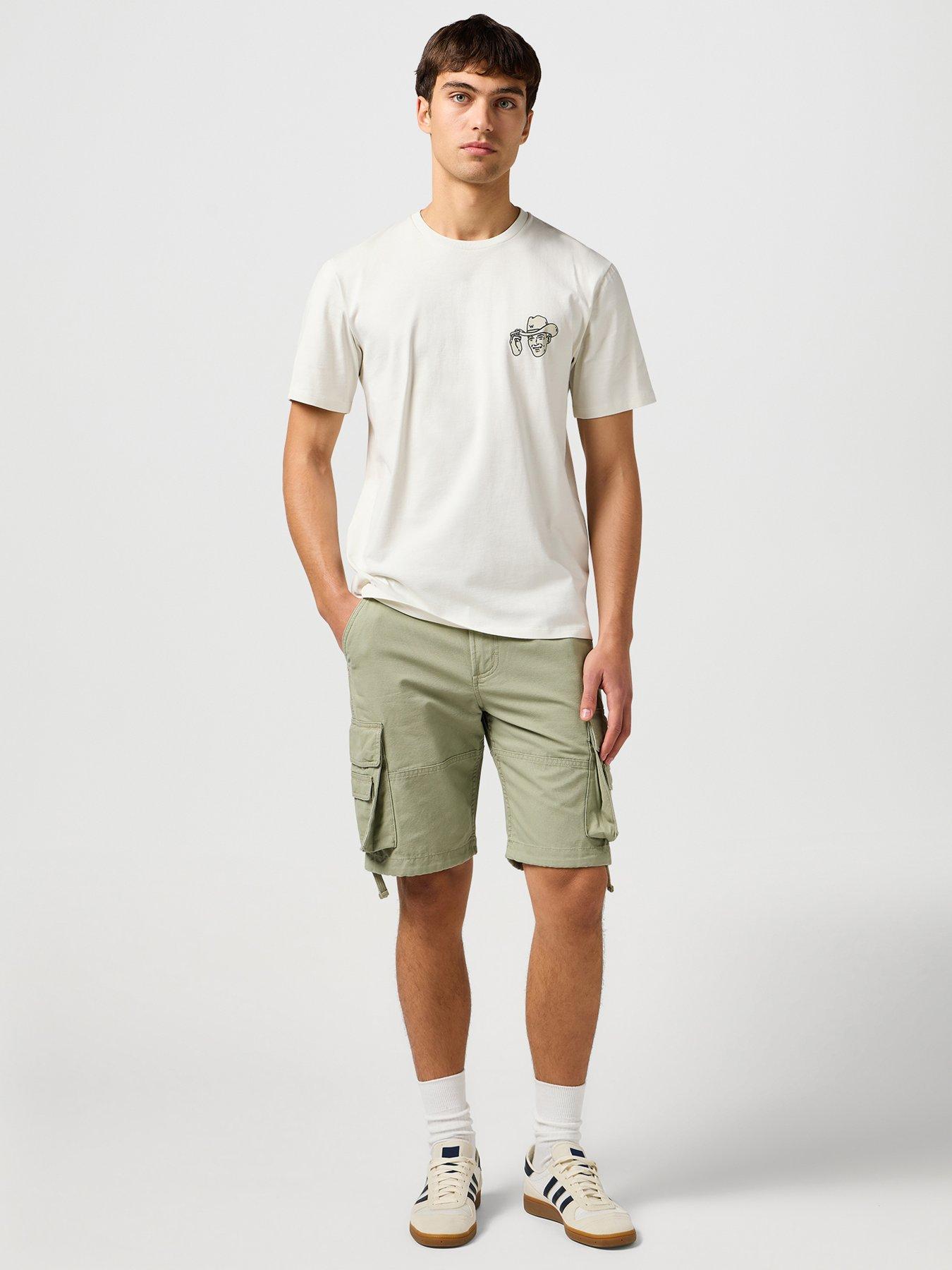  image of wrangler-small-graphic-t-shirt-white
