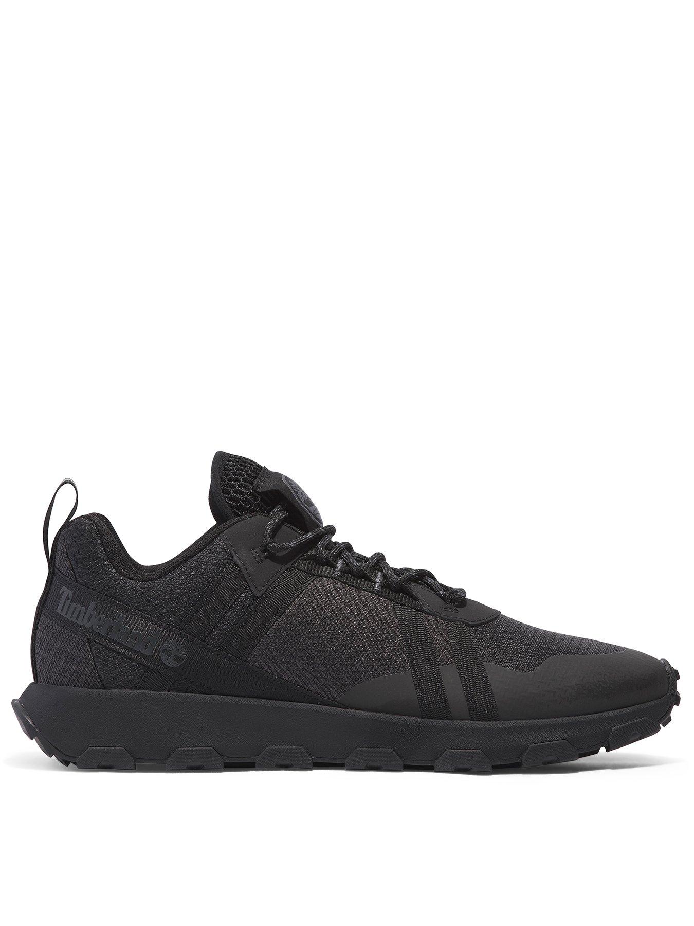 timberland-winsor-trail-low-mesh-trainers-black