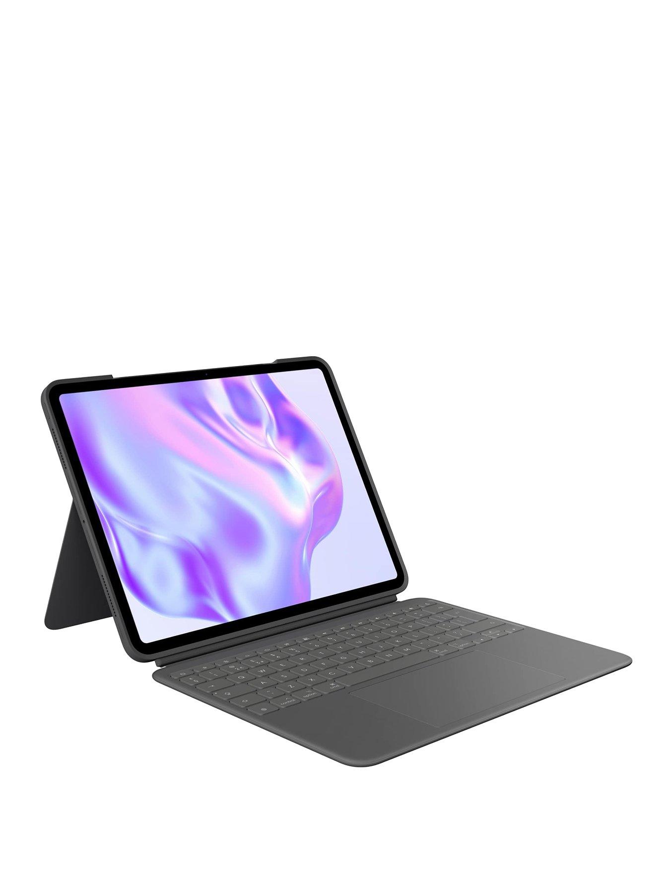 undefined Combo Touch Ipad Pro 13-Inch (M4)(2024) Keyboard Case - Detachable Backlit Keyboard With Kickstand, Multi-Use Mode Graphite