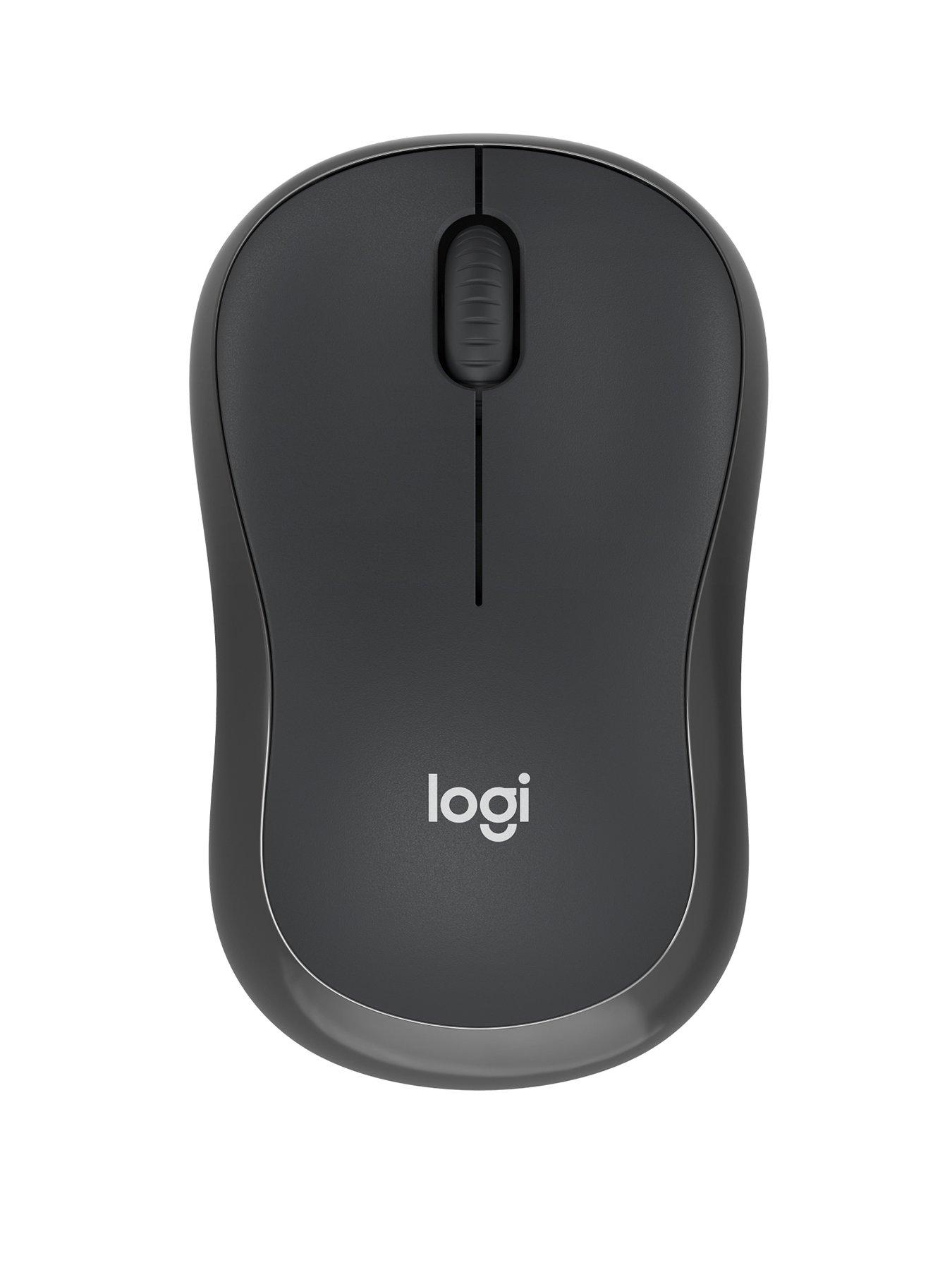 Image 1 of 7 of Logitech M240 Silent Bluetooth Mouse, Wireless, Compact, Portable, Smooth Tracking, Compatible With Pc, Mac, Laptop, Tablets Graphite