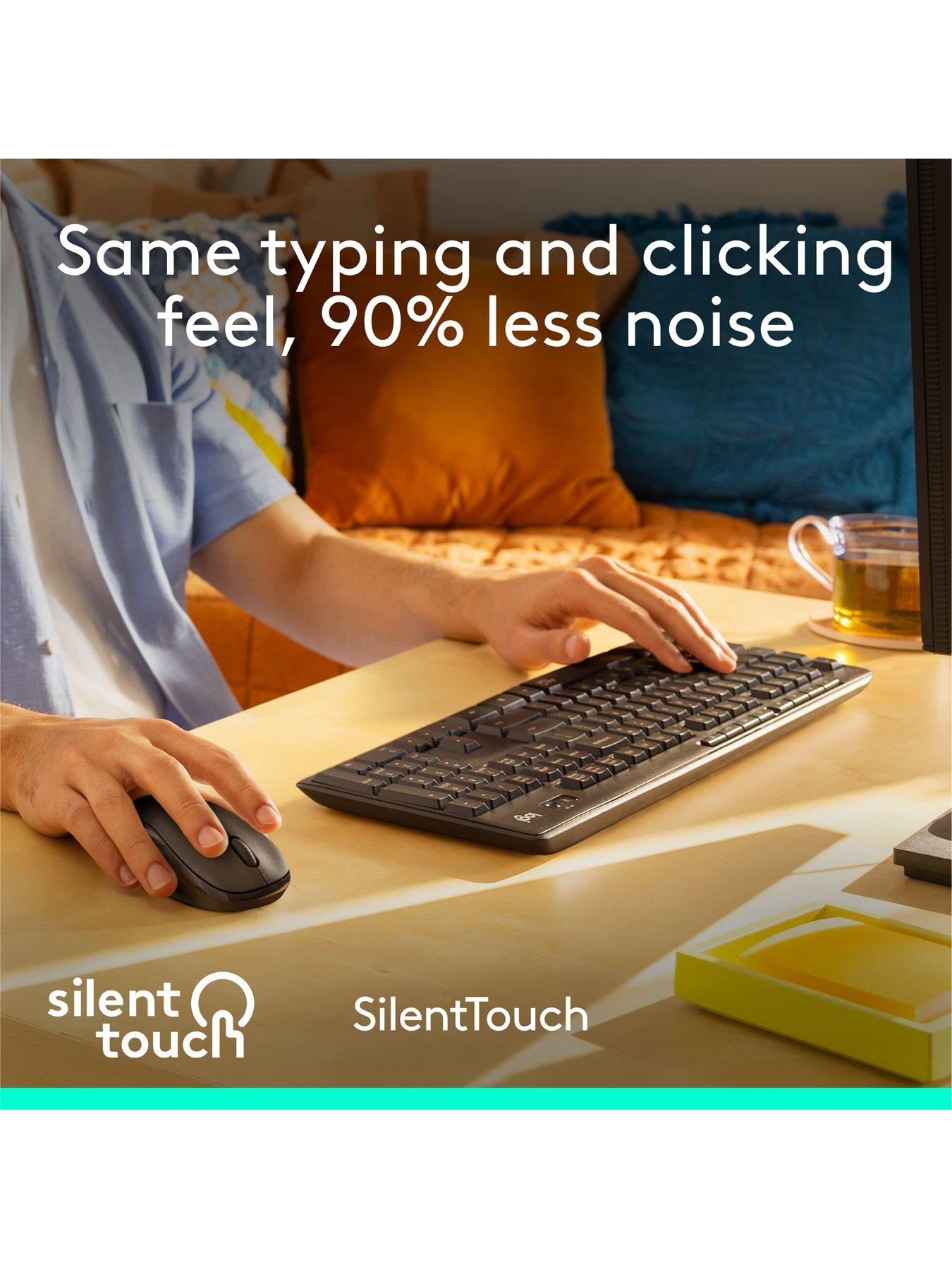  image of logitech-mk295-silent-wireless-combo-graphite