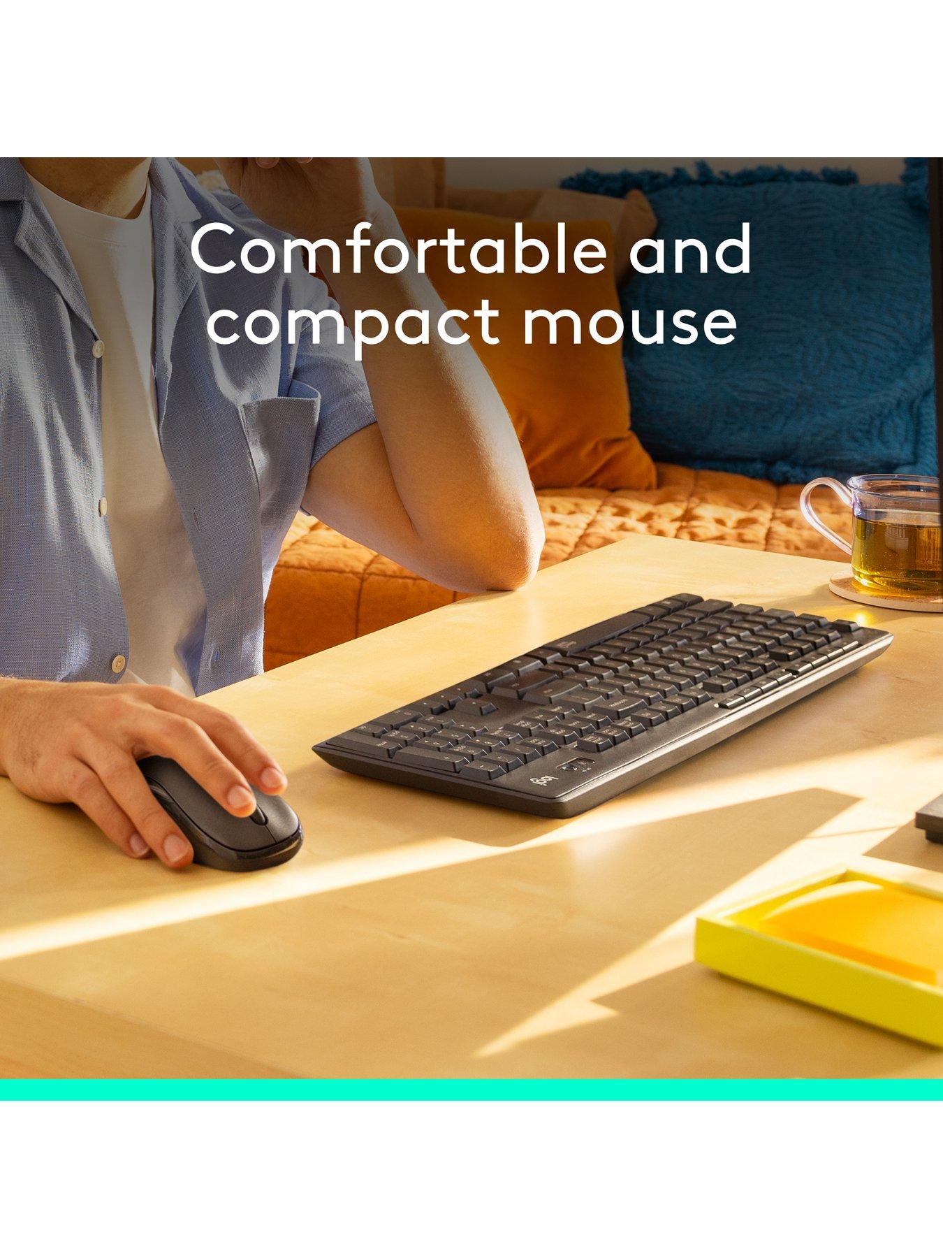  image of logitech-mk295-silent-wireless-combo-graphite