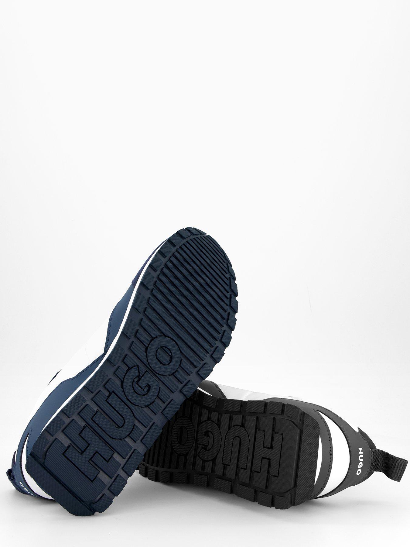 Image 4 of 7 of HUGO Men's Icelin Lace Runner Trainers - Blue