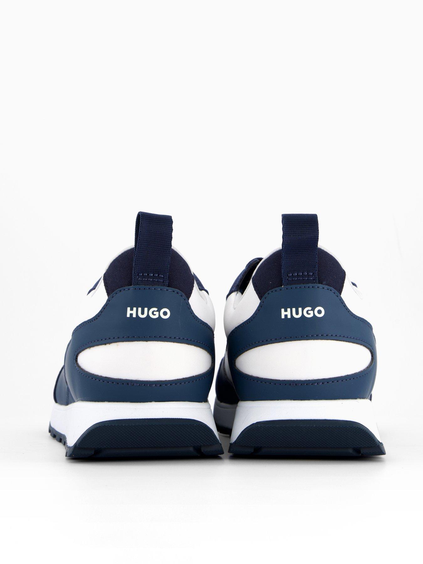Image 5 of 7 of HUGO Men's Icelin Lace Runner Trainers - Blue