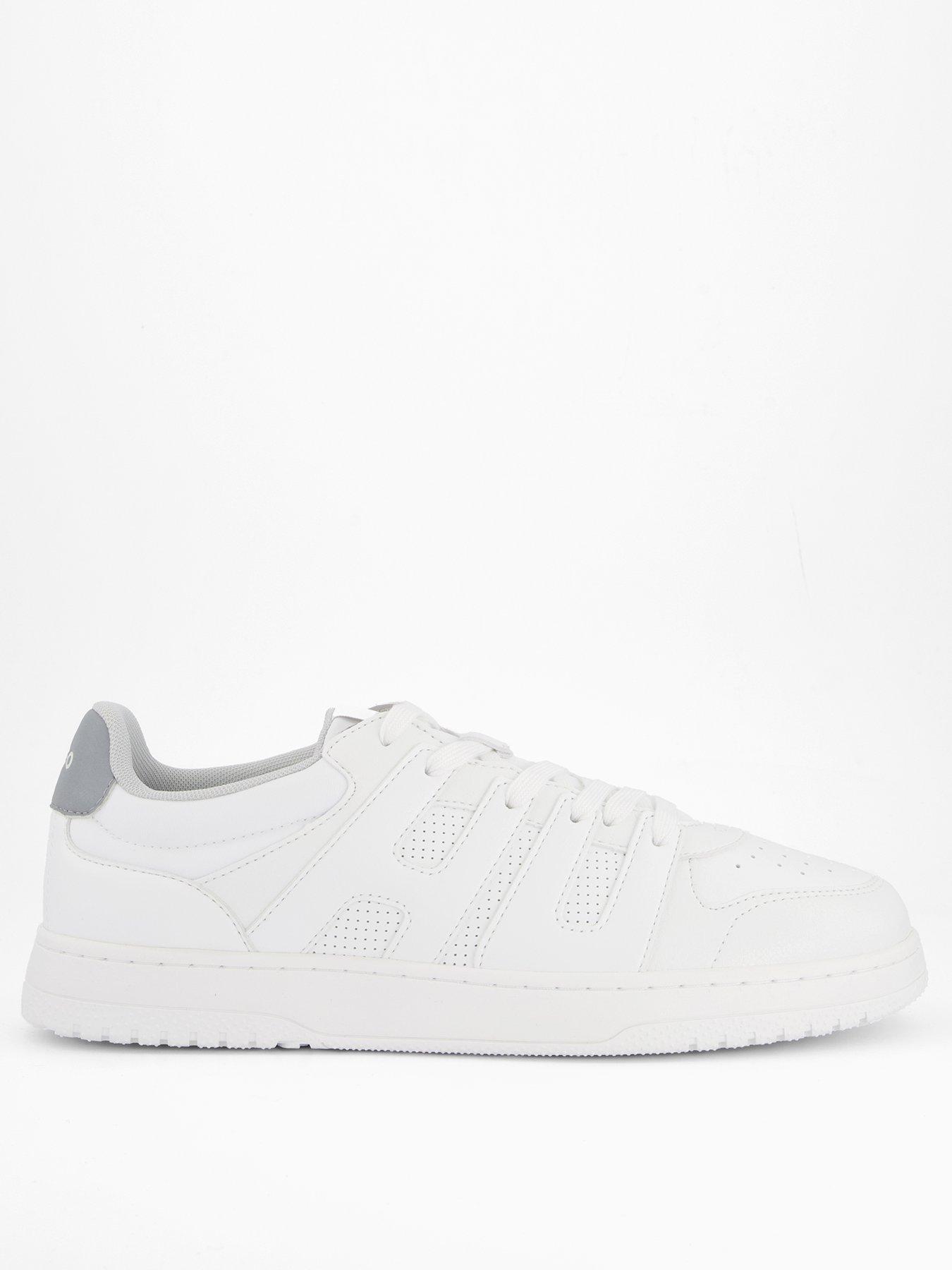 undefined Men's Hadrian Tenn Logo Trainers - White